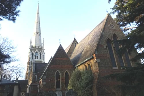 A Photograph of St James’s Church, Hampton Hill