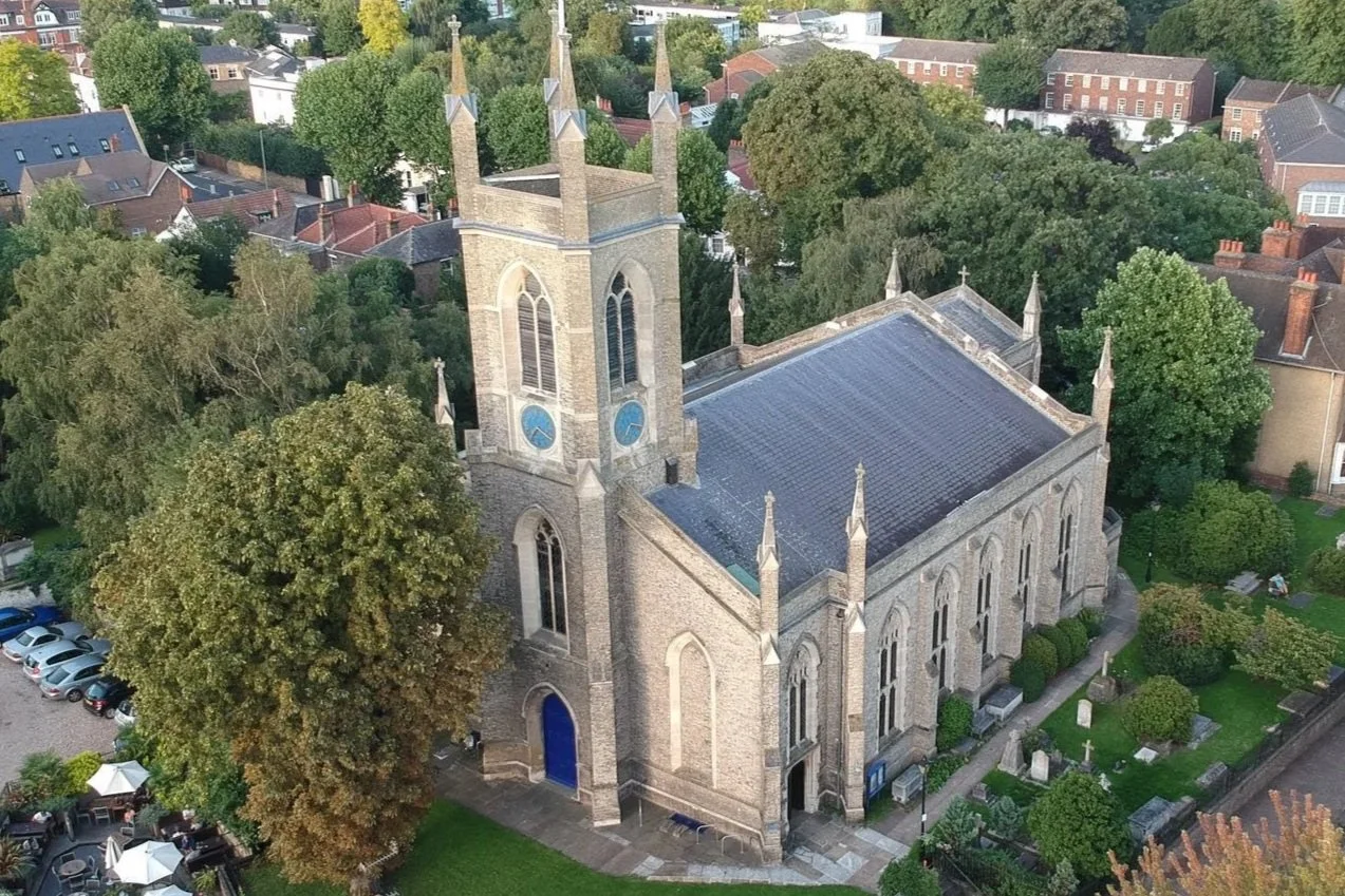 If you are wondering why the church clock is wrong...