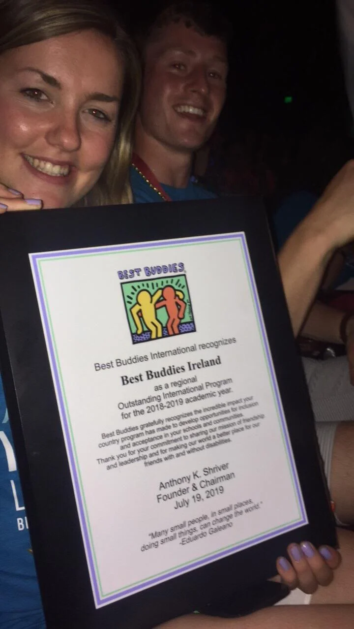 Pictured are Lucy Dockery and Dylan Somers, Best Buddies NUIG College Programme