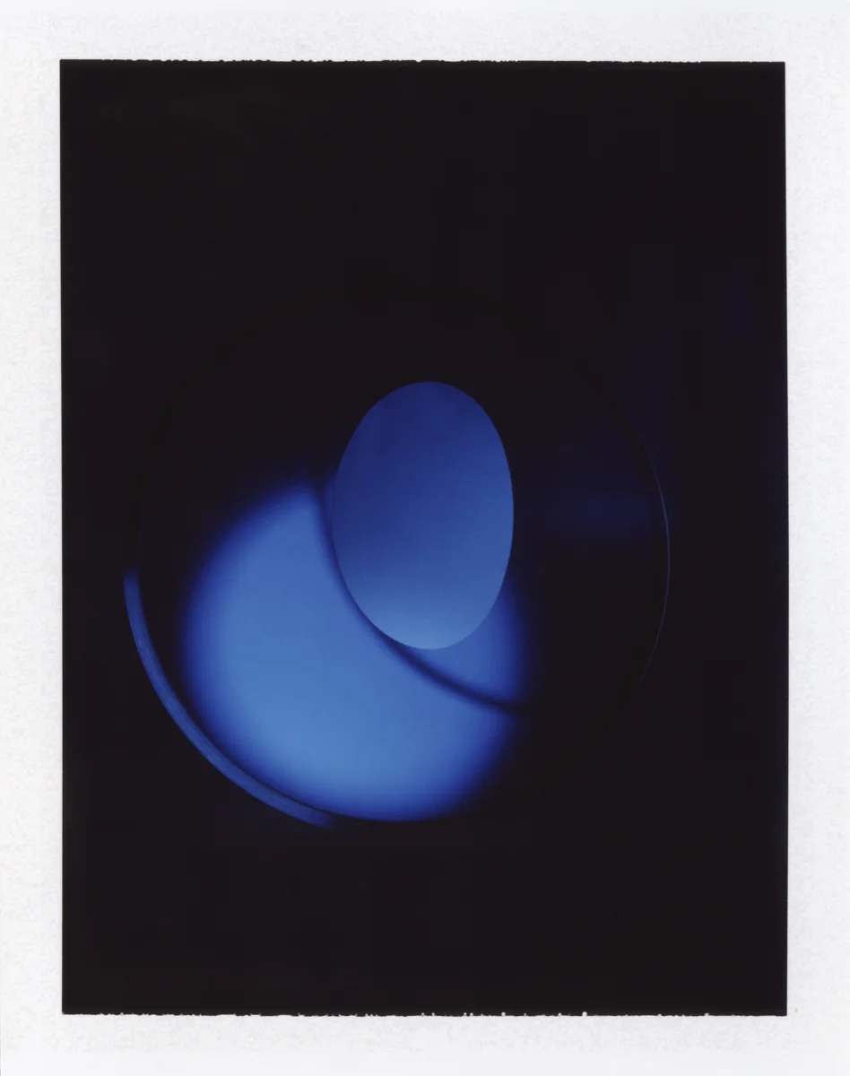 ALINEA DIPTYQUE-BLEU , 2017, Polaroid Color FujiFilm, 10.5 x 8.5 cm, esemplare unico