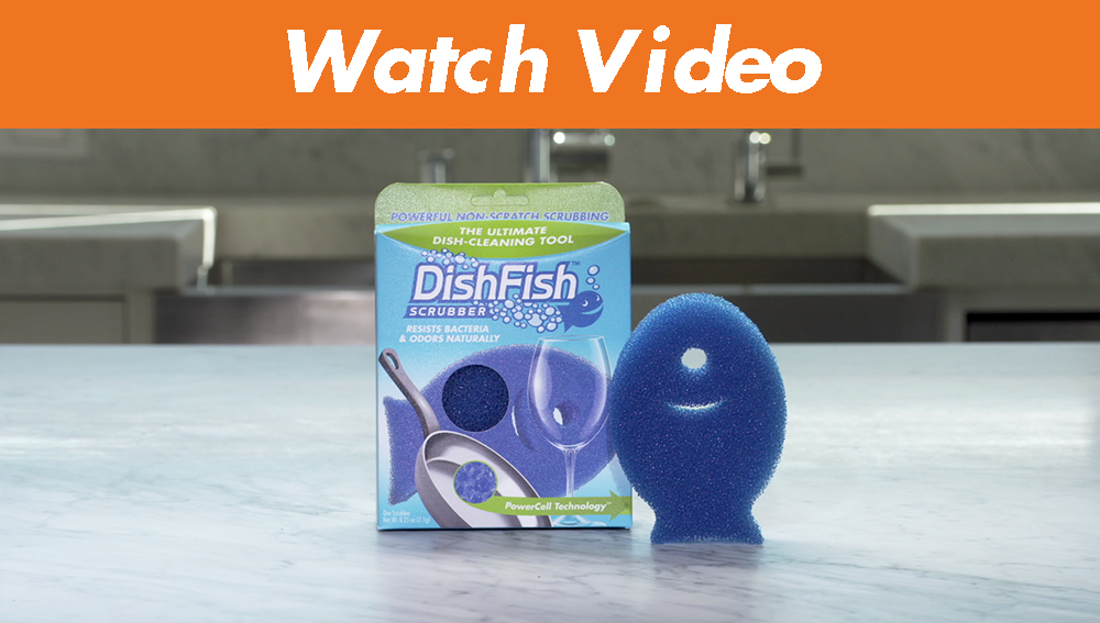 DishFish™ Scrubber — DishFish - The Perfect Kitchen Scrubbers & Sponges