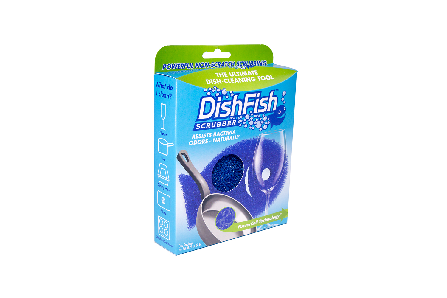 DishFish™ Scrubber — DishFish - The Perfect Kitchen Scrubbers & Sponges