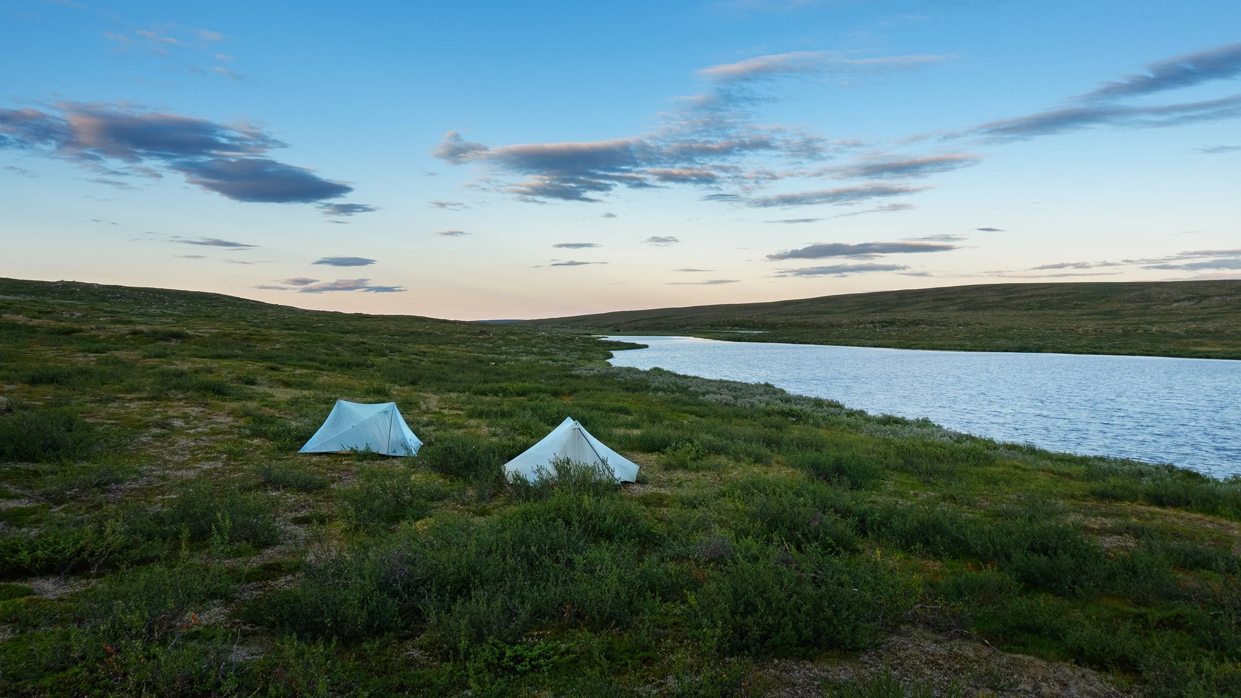 fly fishing hiking swedish lapland 2025