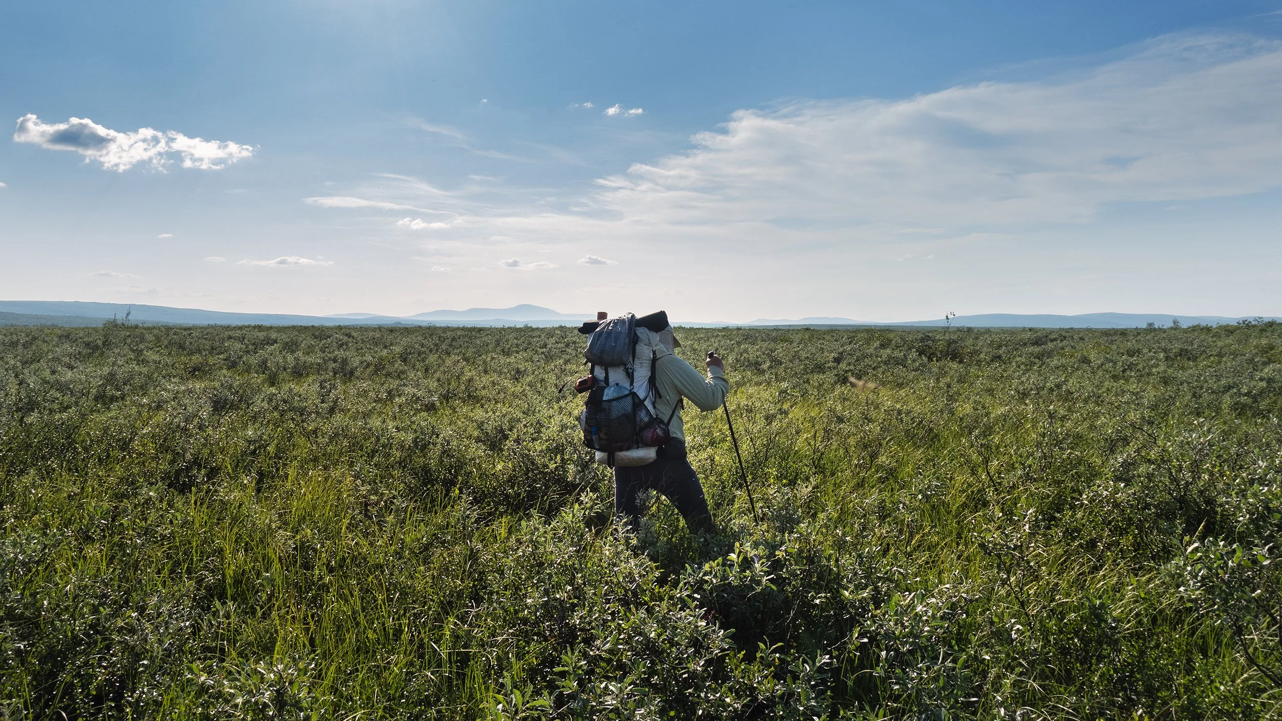 fly fishing hiking swedish lapland 2025