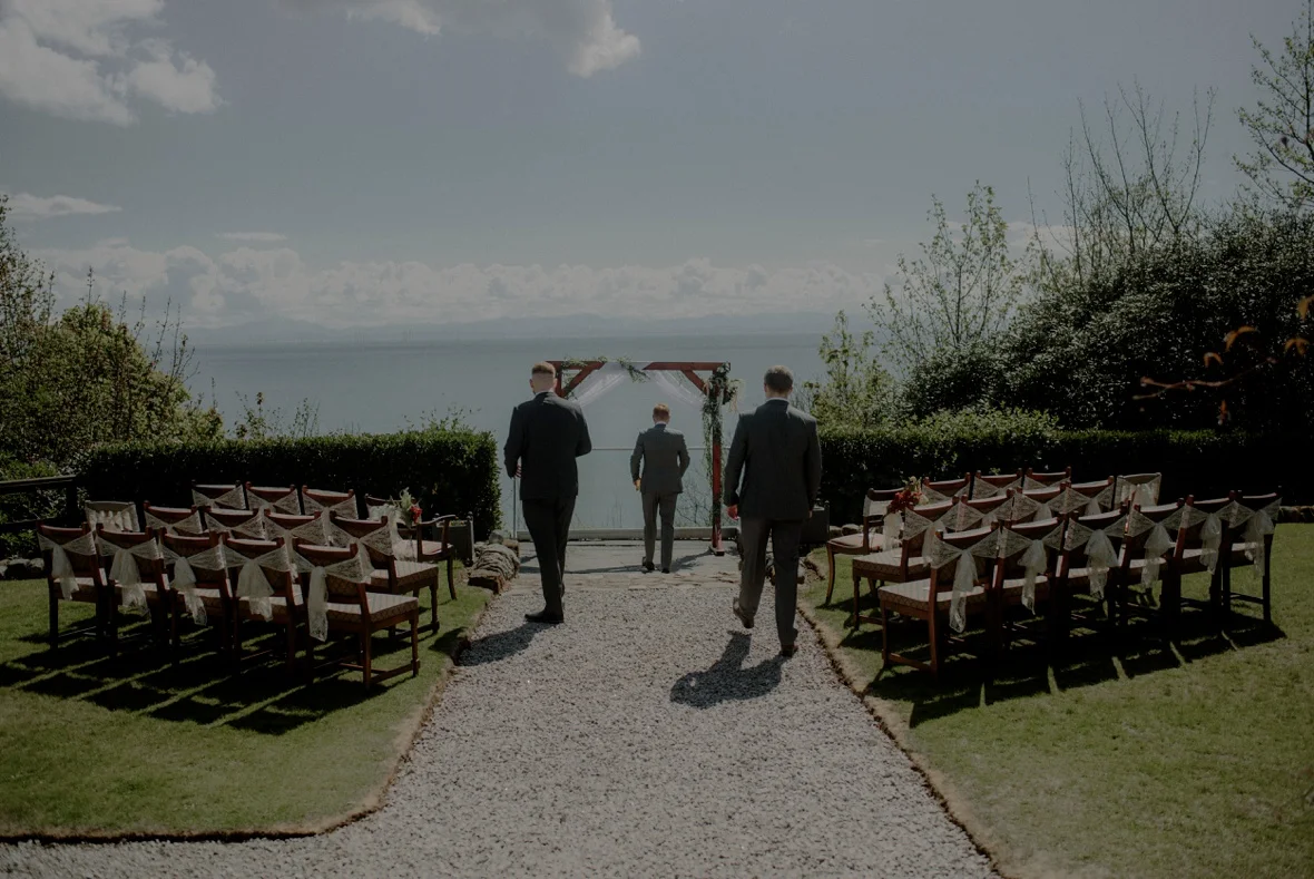 before the ceremony