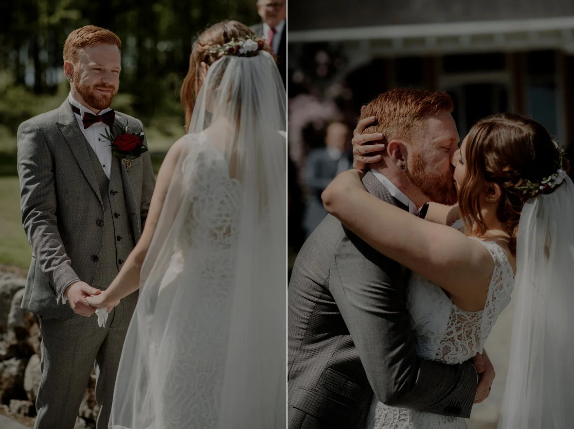 outdoor wedding ceremony