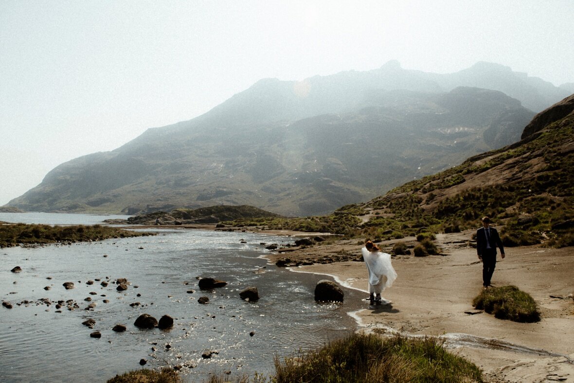 Loch Coruisk elopement ceremony