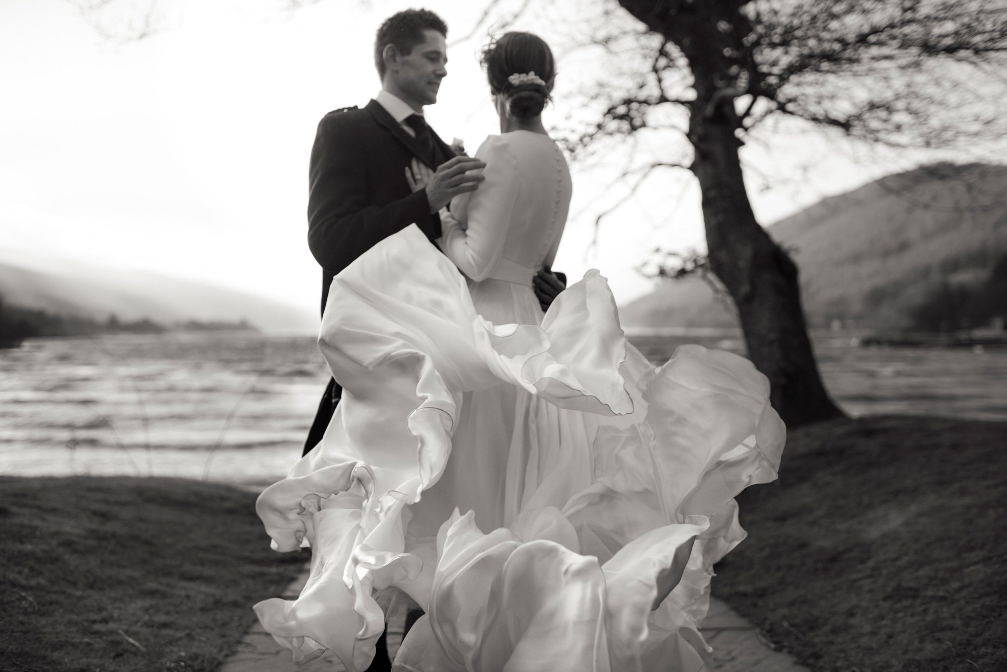 designer wedding dress Scotland