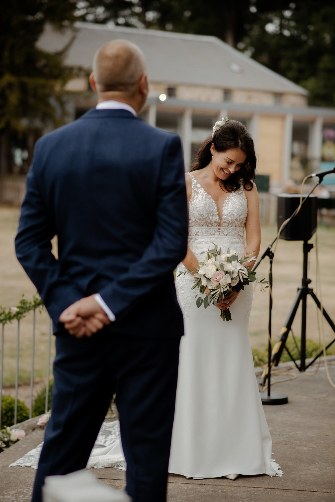 ceremony in orangery