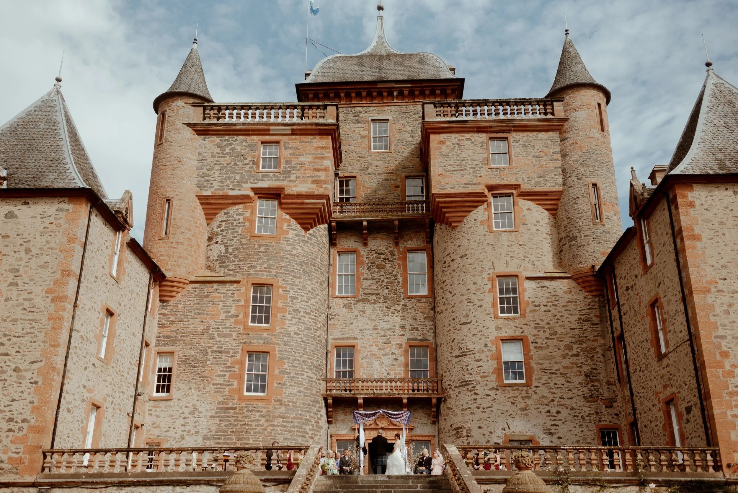 Thirlestane Castle wedding photography