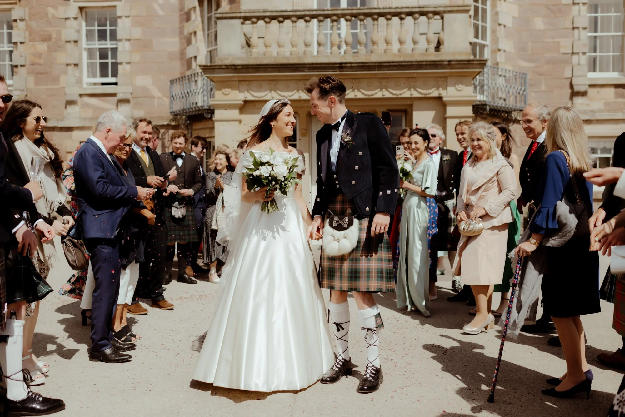 An Elegant Wedding at Archerfield,                   North Berwick, Scotland