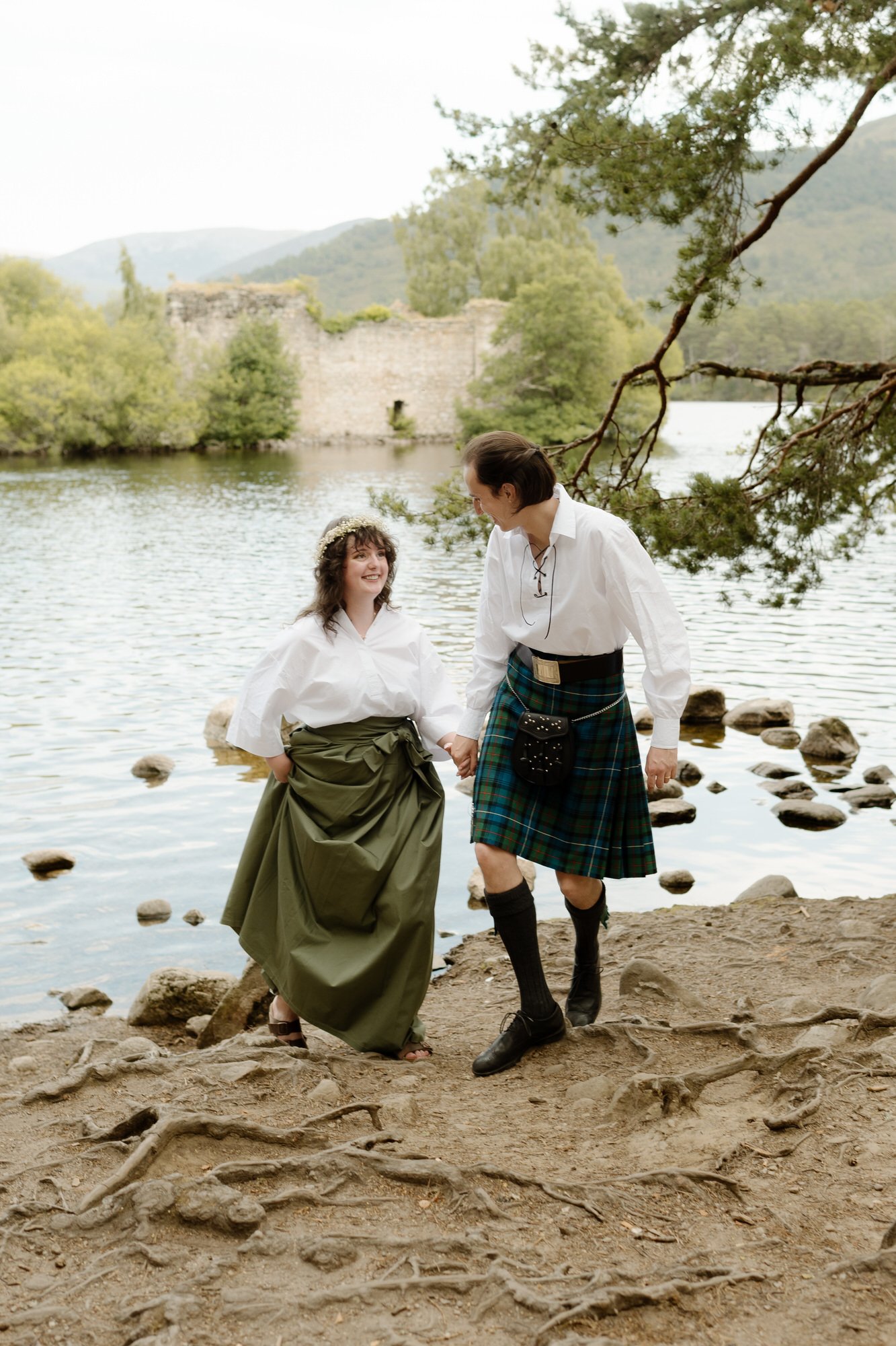 Scotland Cairngorms wedding photo