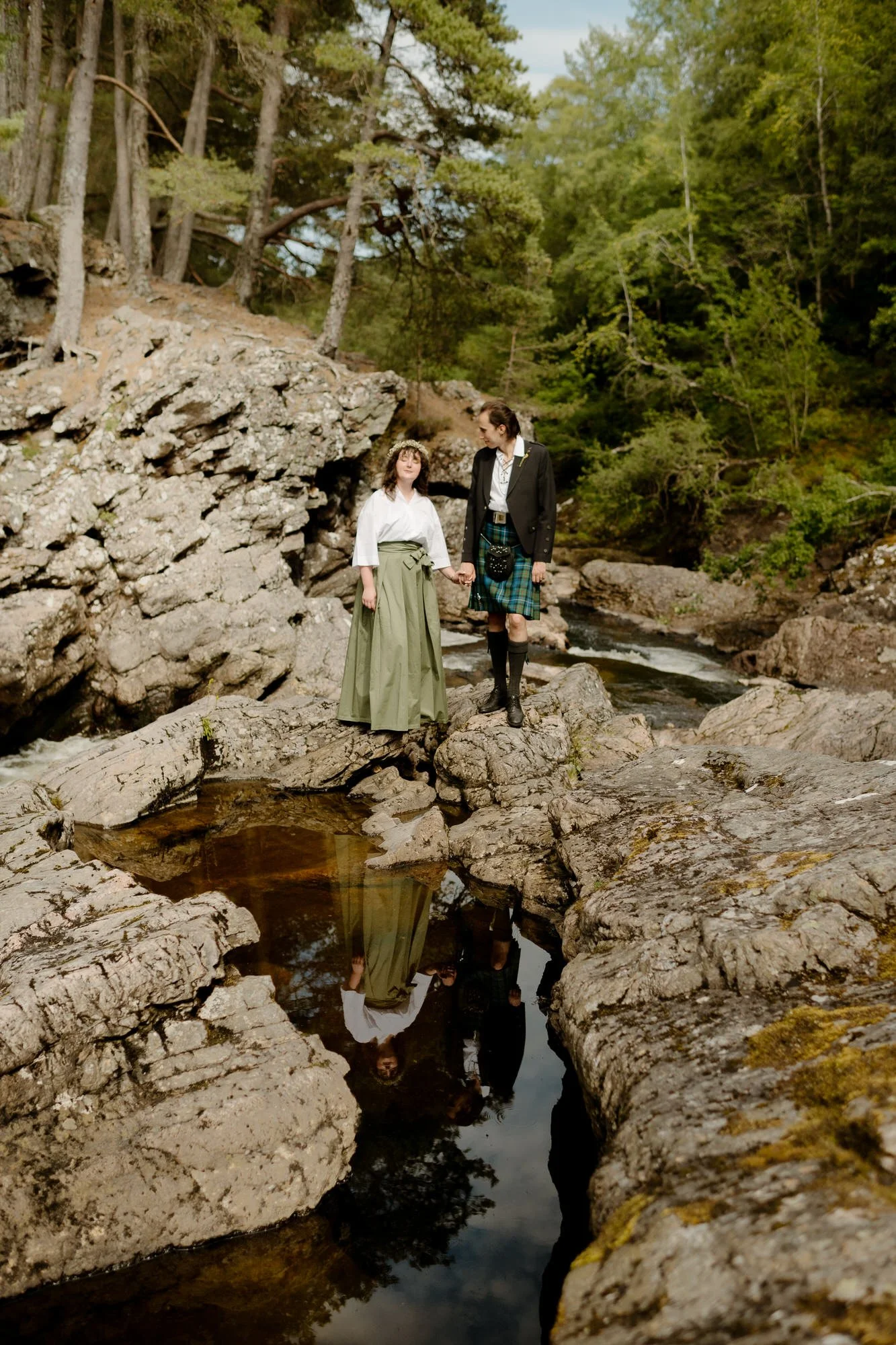 Scotland landscape wedding