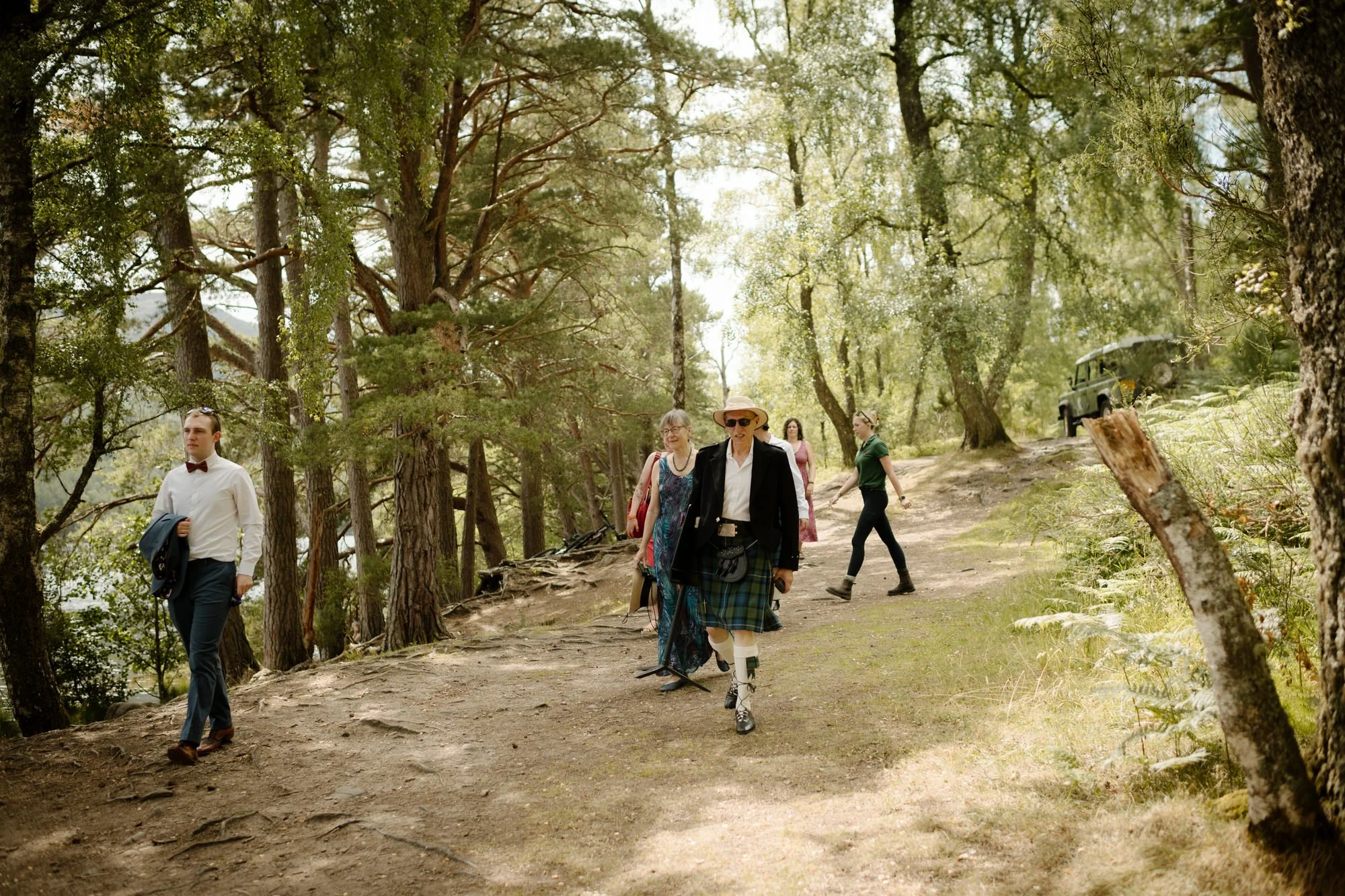 Loch and Castle An Eilein wedding
