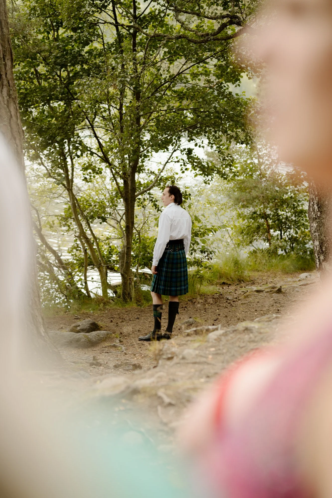 Loch and Castle An Eilein wedding