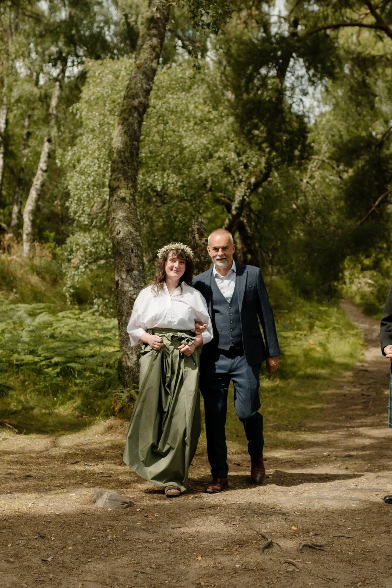 Cairngorms outdoor wedding 
