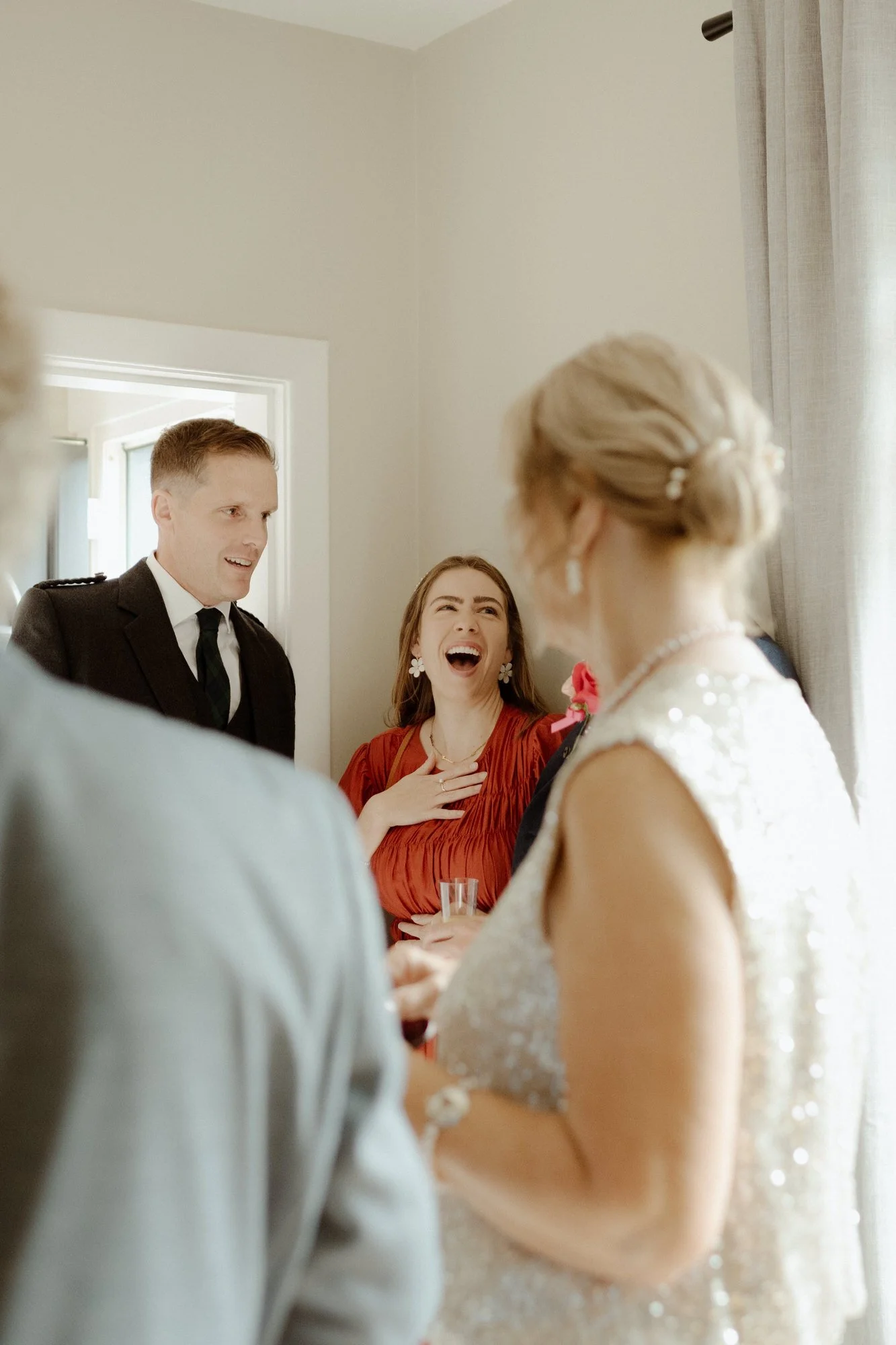 documentary wedding photographer Scotland