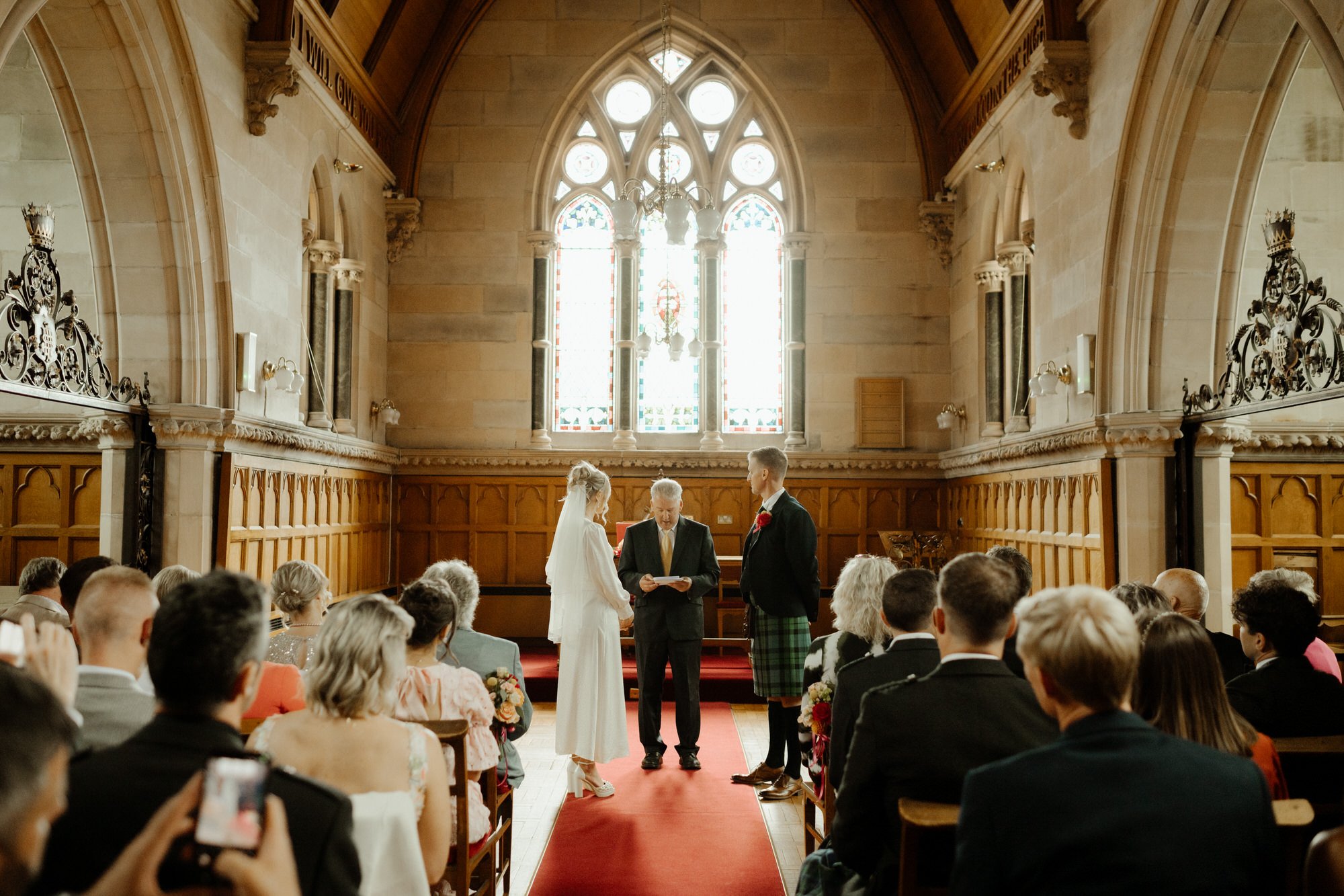 Inverness RNI chapel wedding