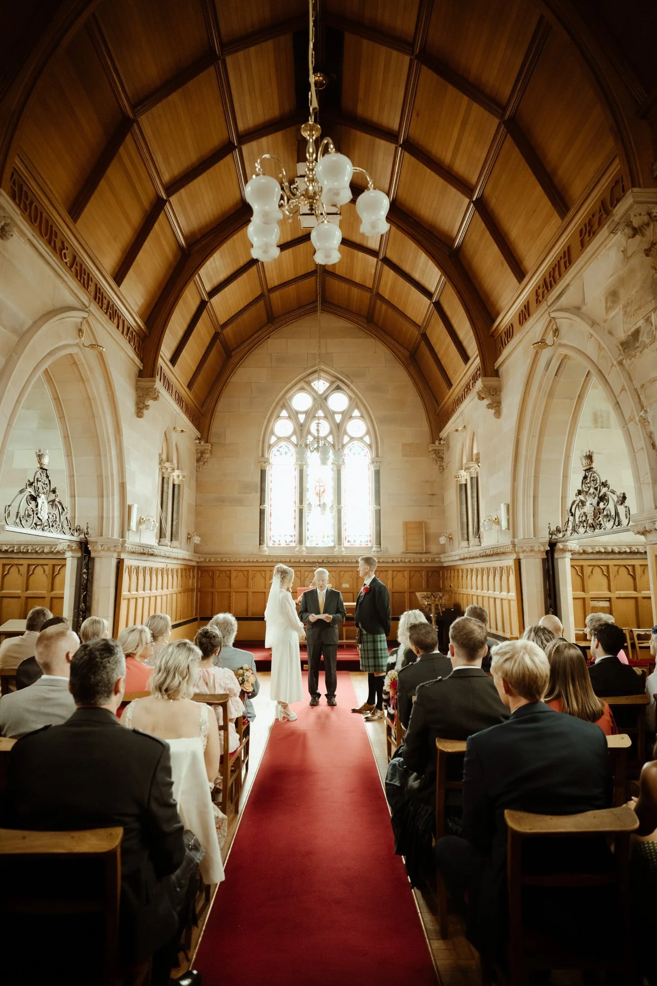 Inverness RNI chapel wedding