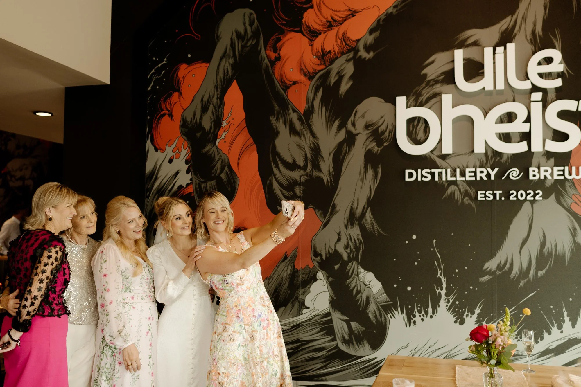 Wedding at Uile-bheist Distillery &amp; Brewery 