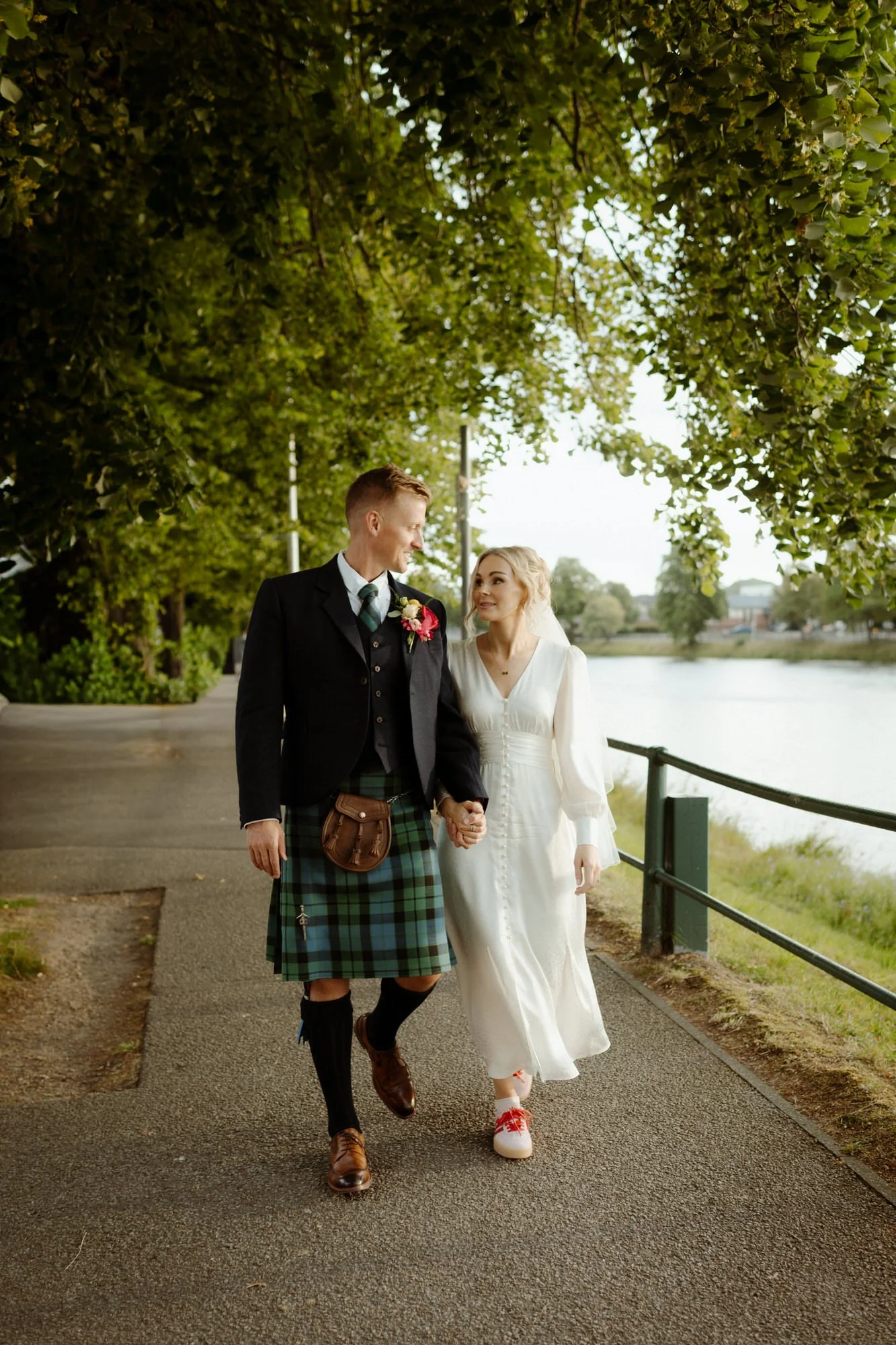 Natural Wedding Photography in Scotland