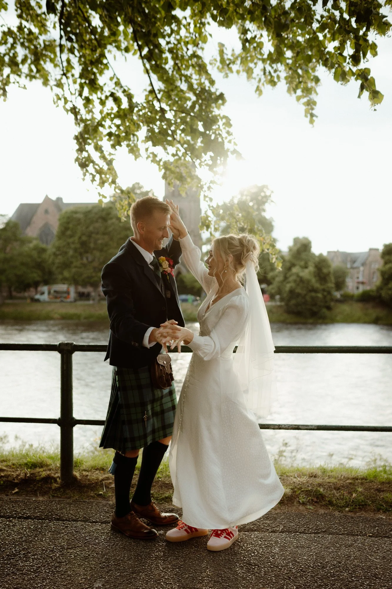 Natural Wedding Photography in Scotland