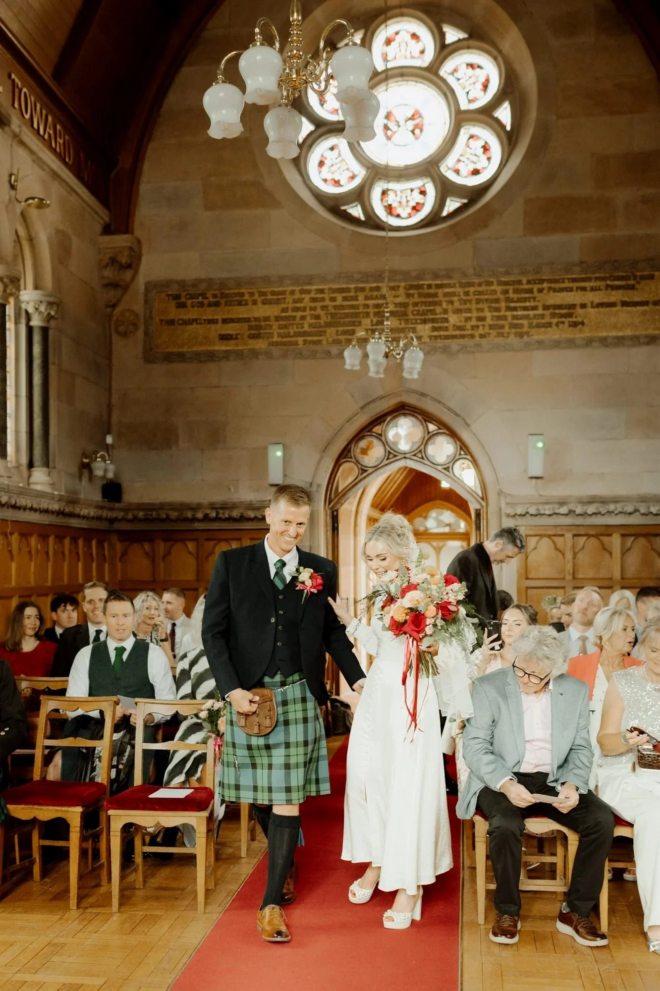Inverness chapel wedding