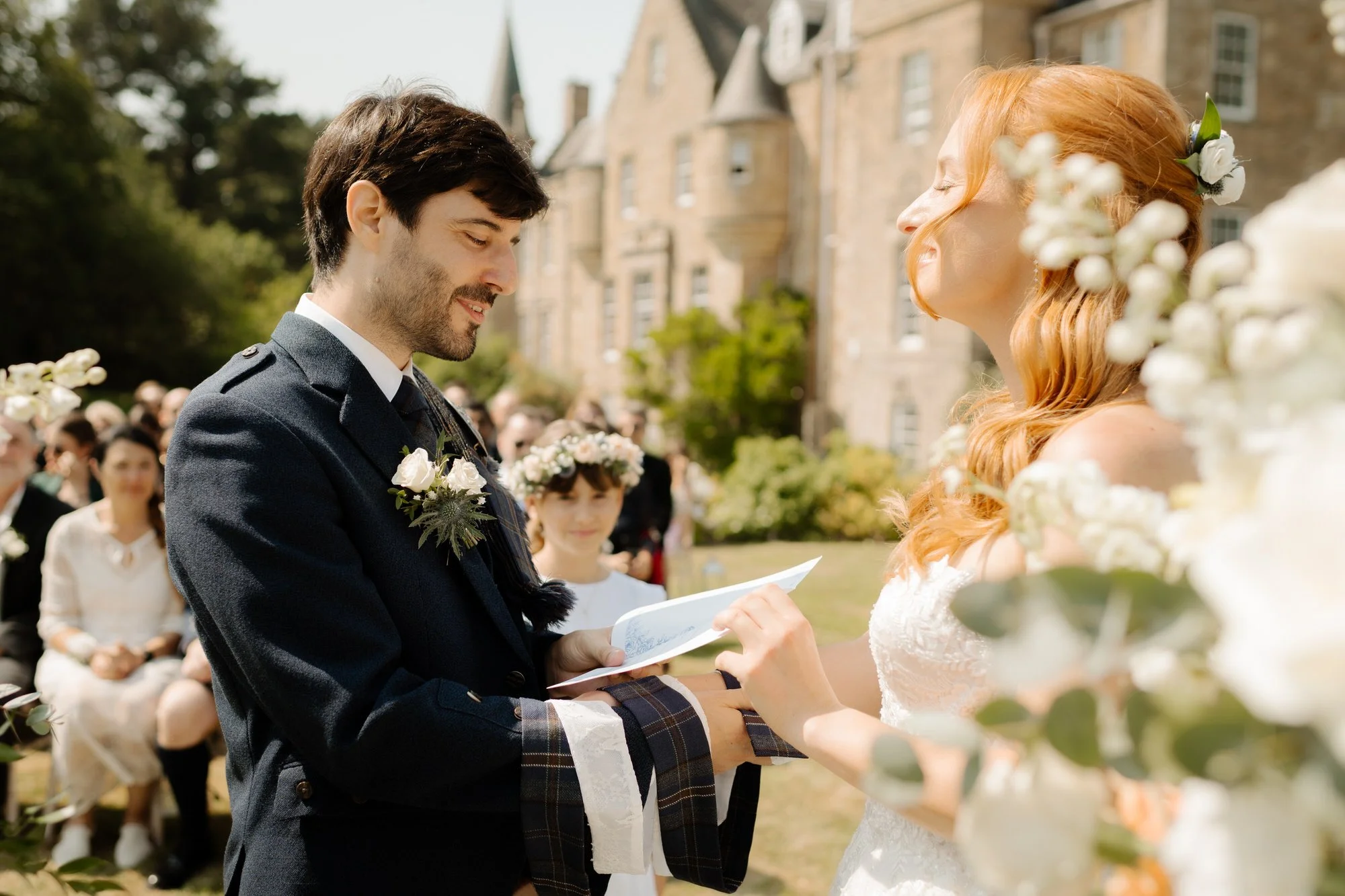 Wedding photography near Edinburgh