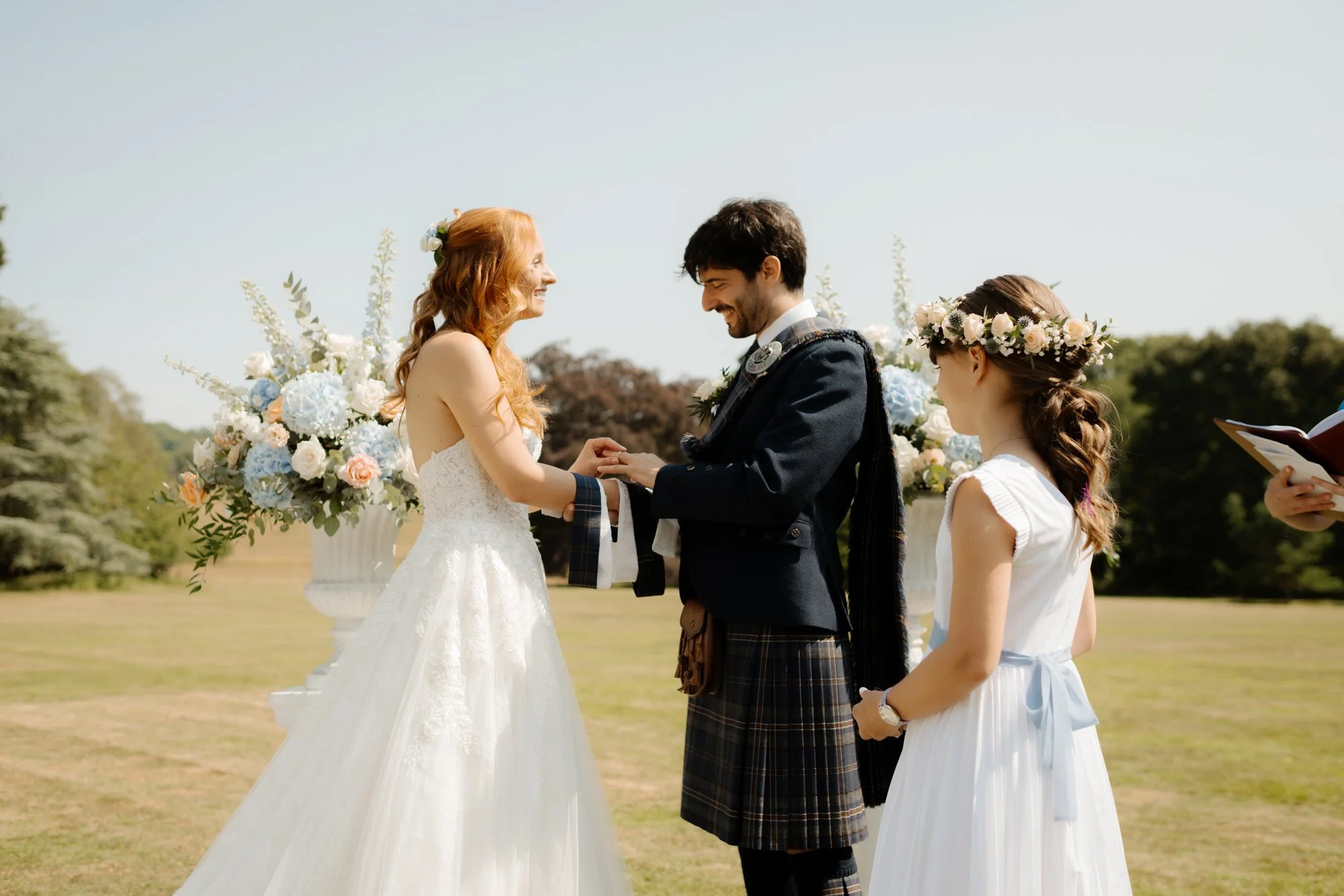 Wedding photography near Edinburgh