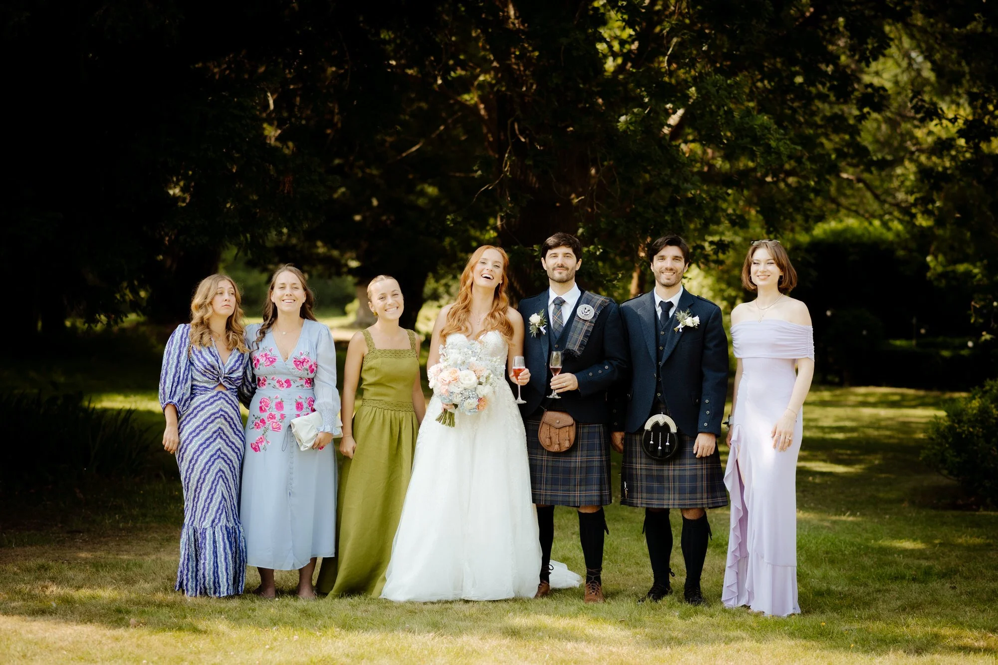 family wedding photographs