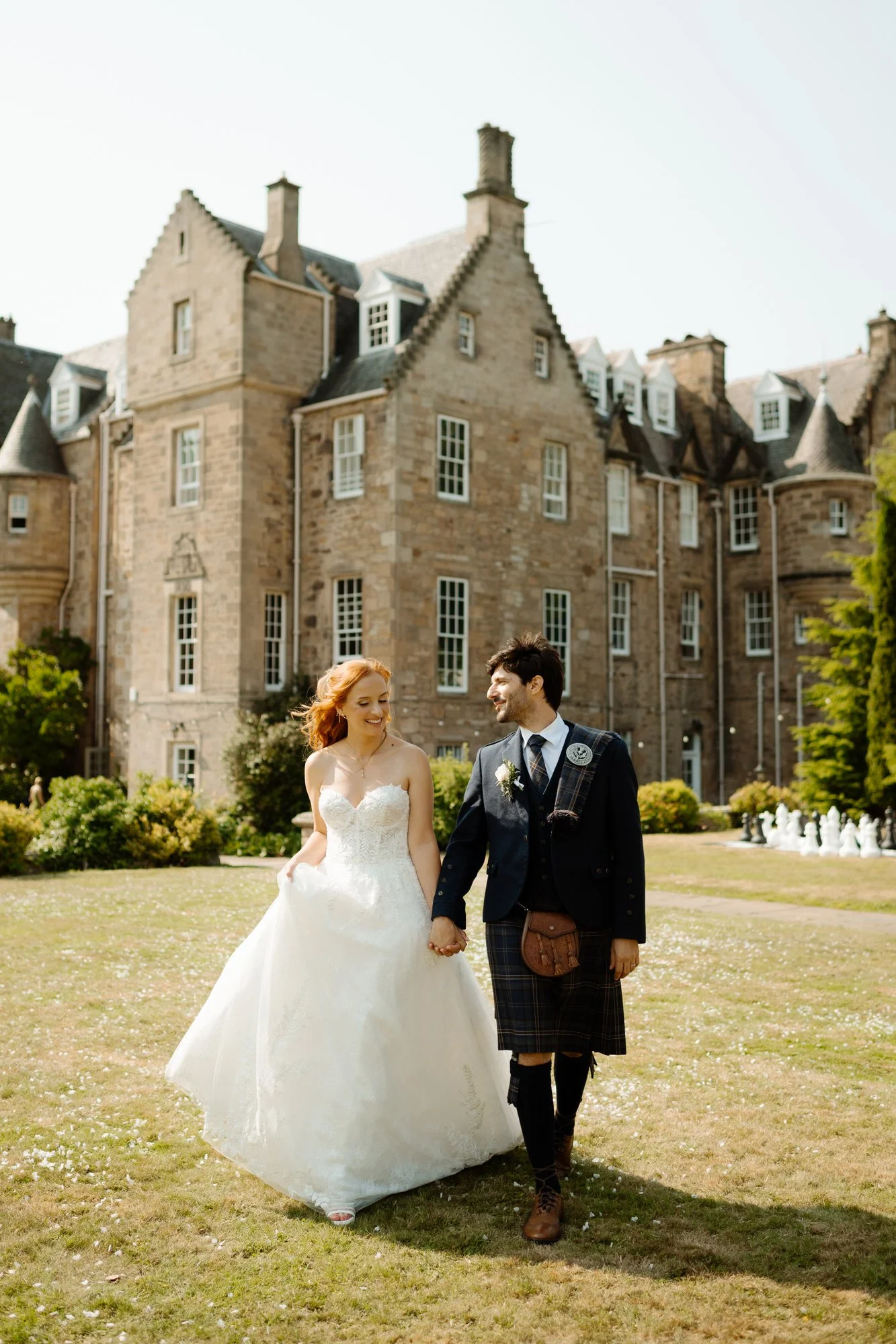 Carberry Tower wedding photographer