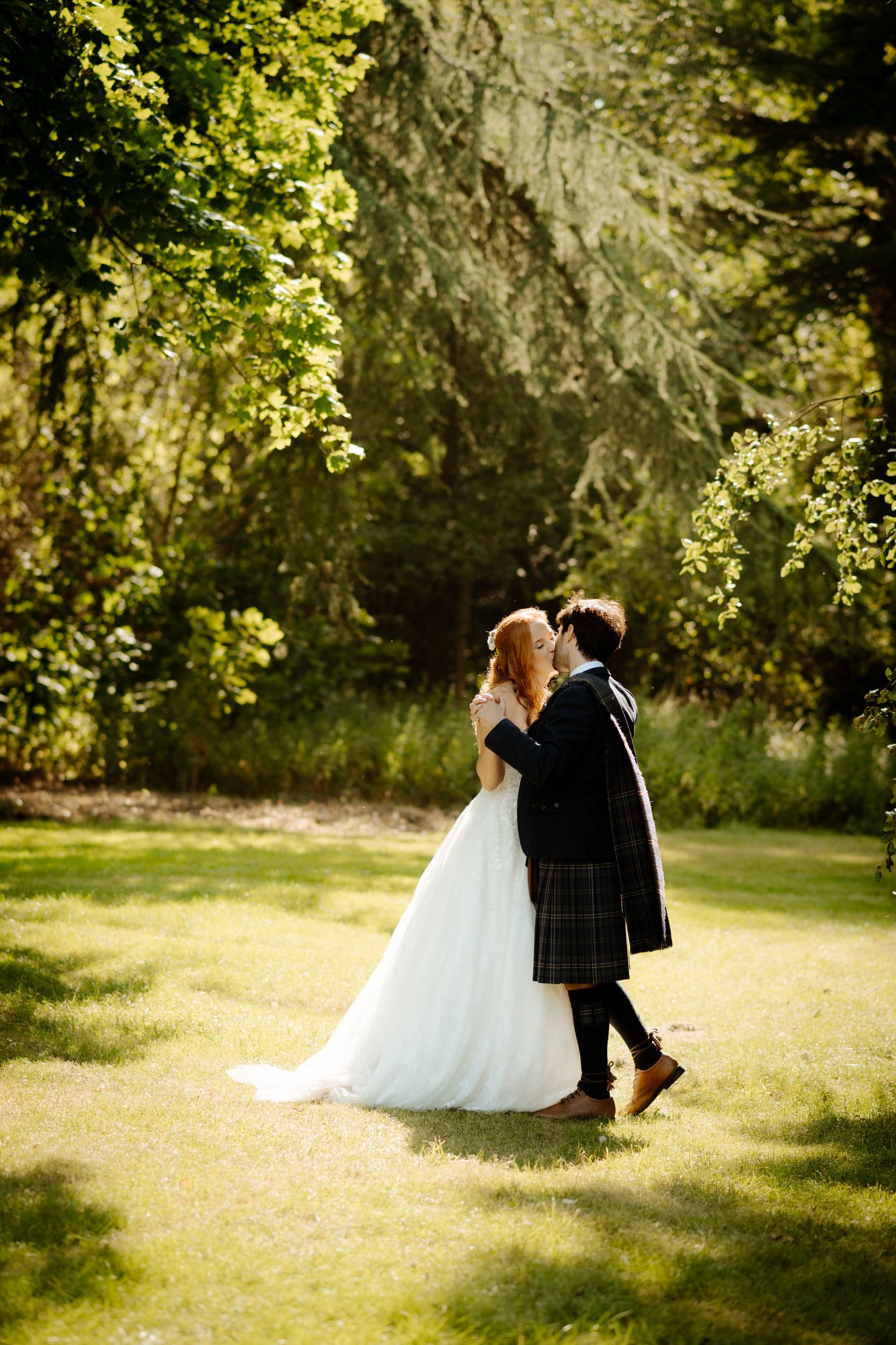 natural wedding photography Scotland