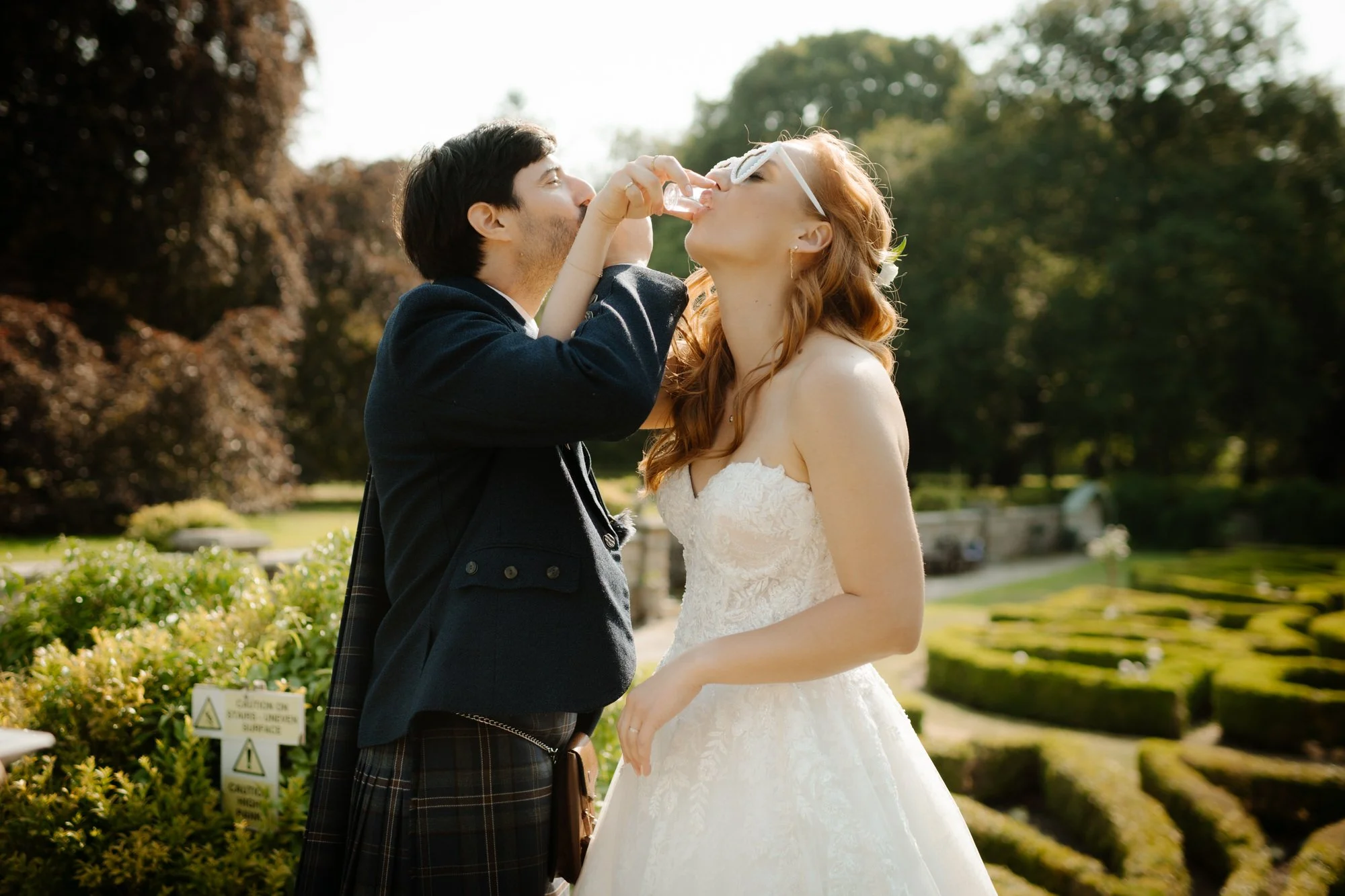 french wedding in Scotland