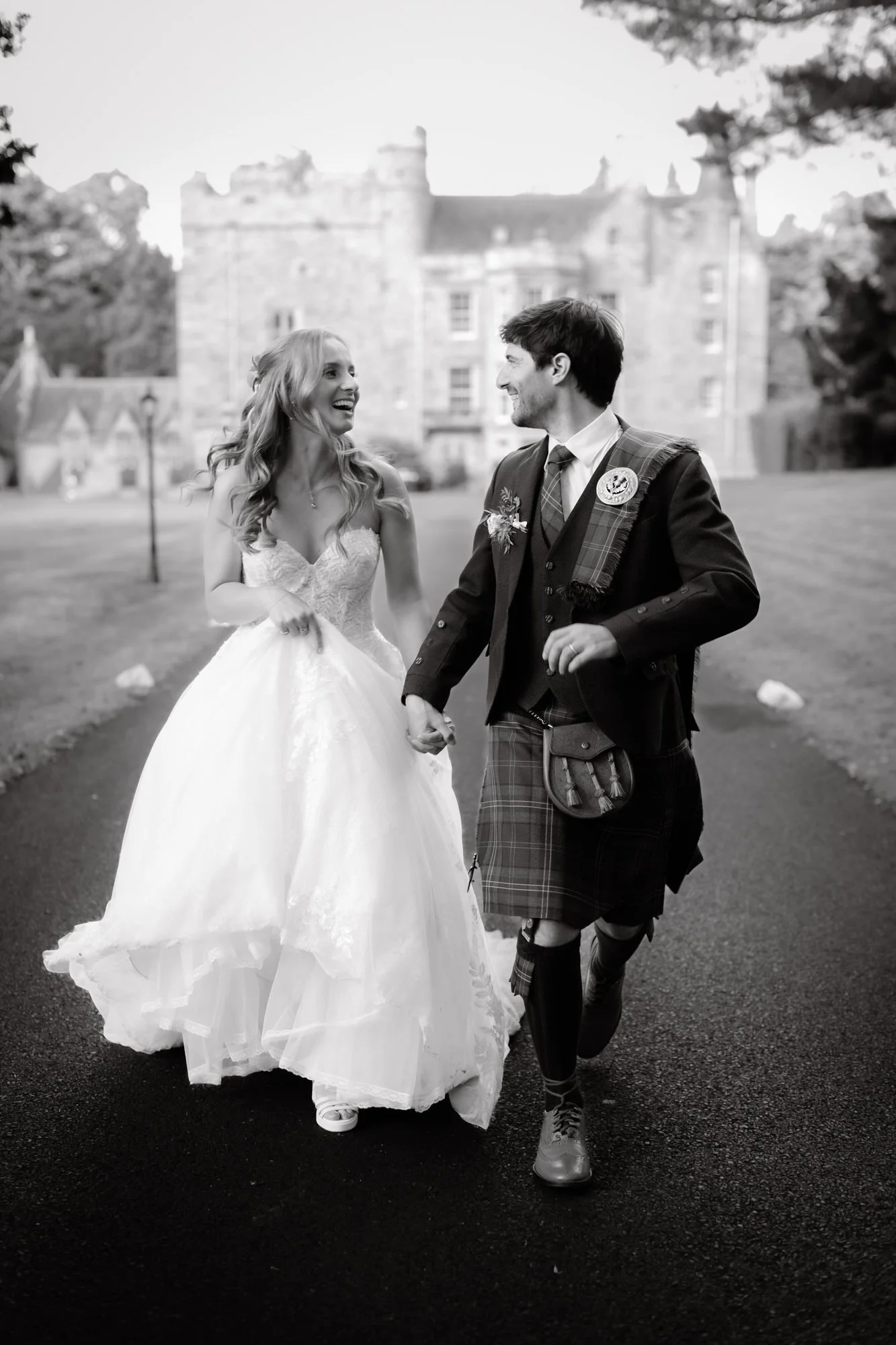 Wedding at Carberry Tower