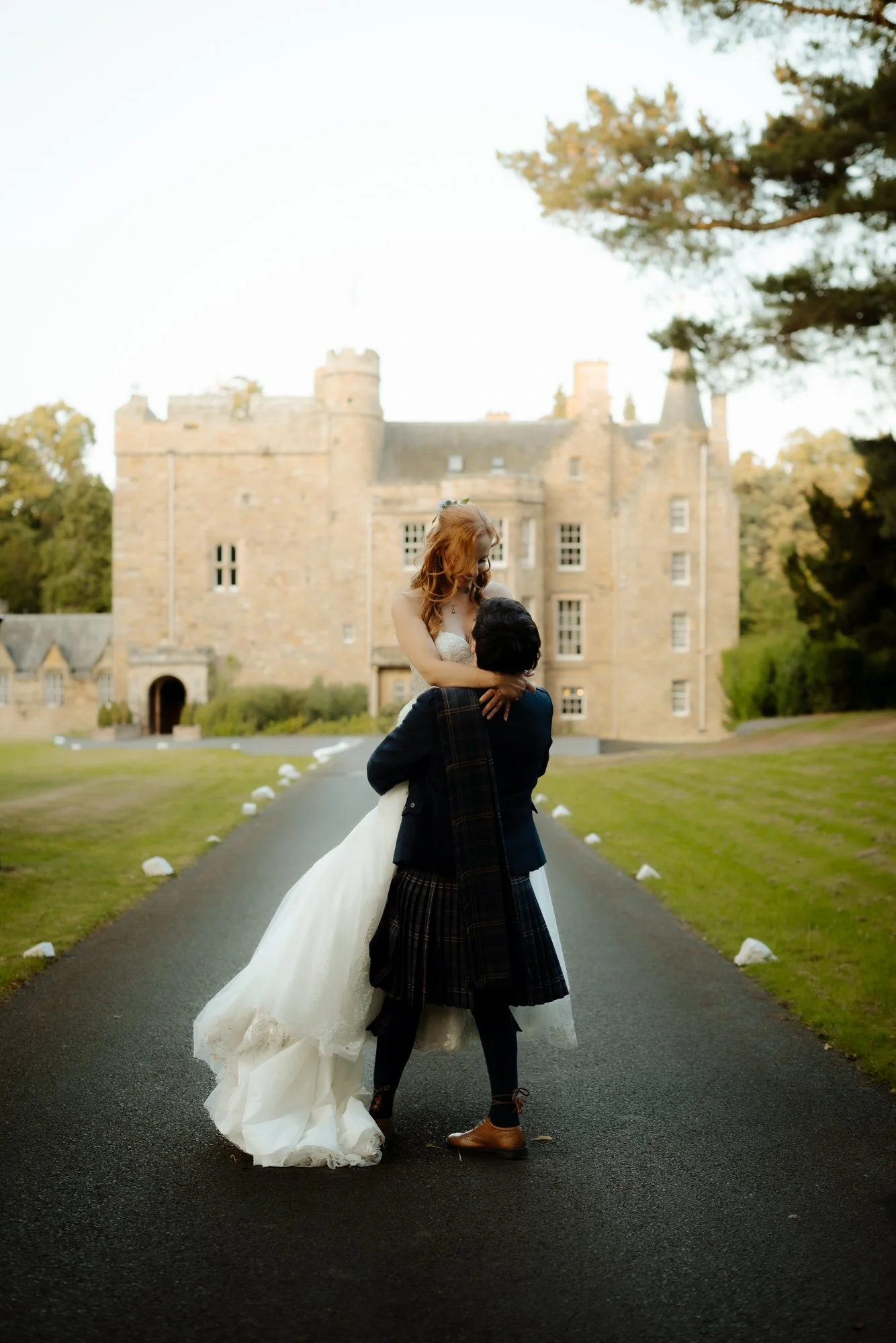 Wedding at Carberry Tower
