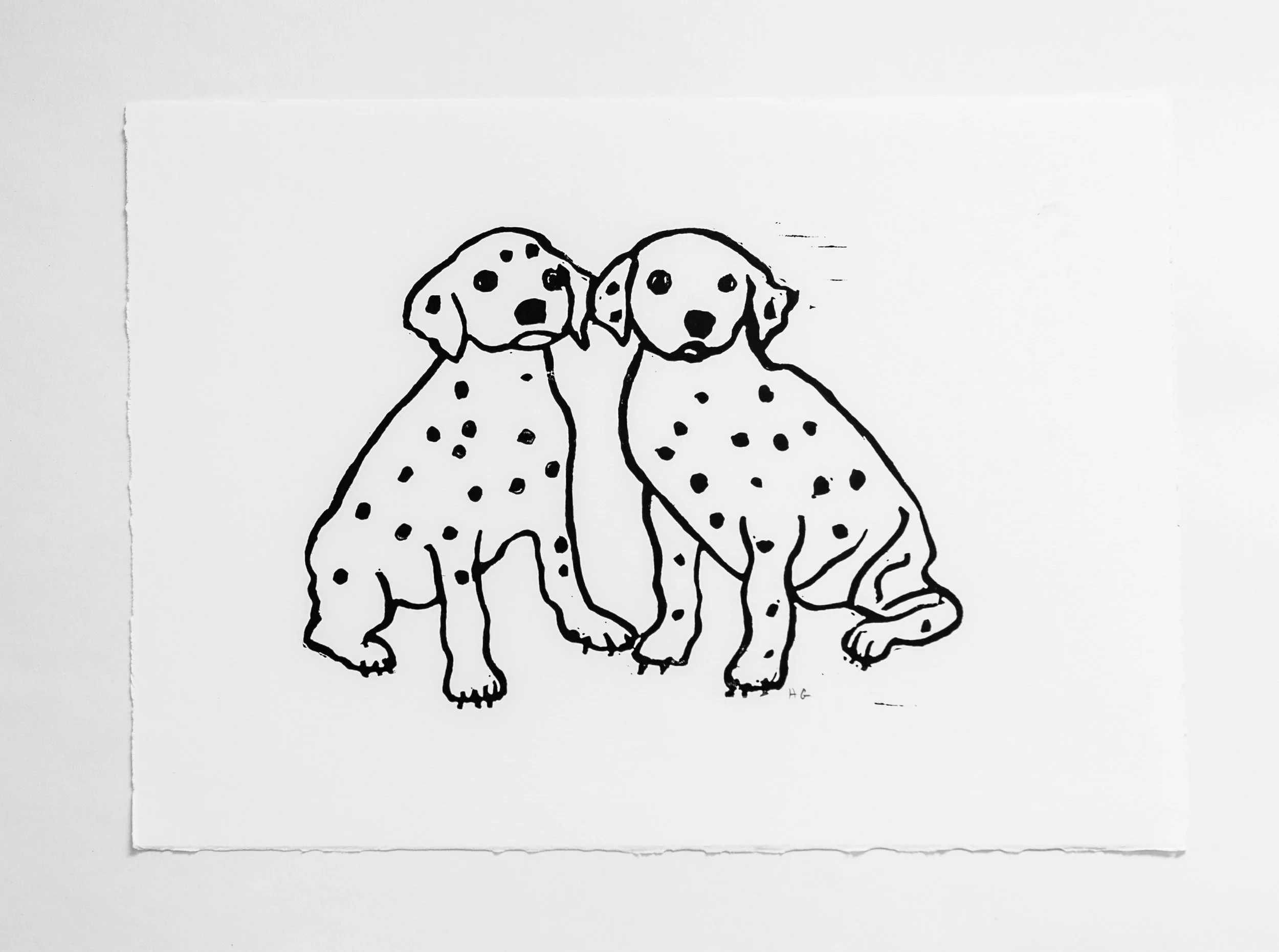 Hugo Guinness Dalmatian Puppies