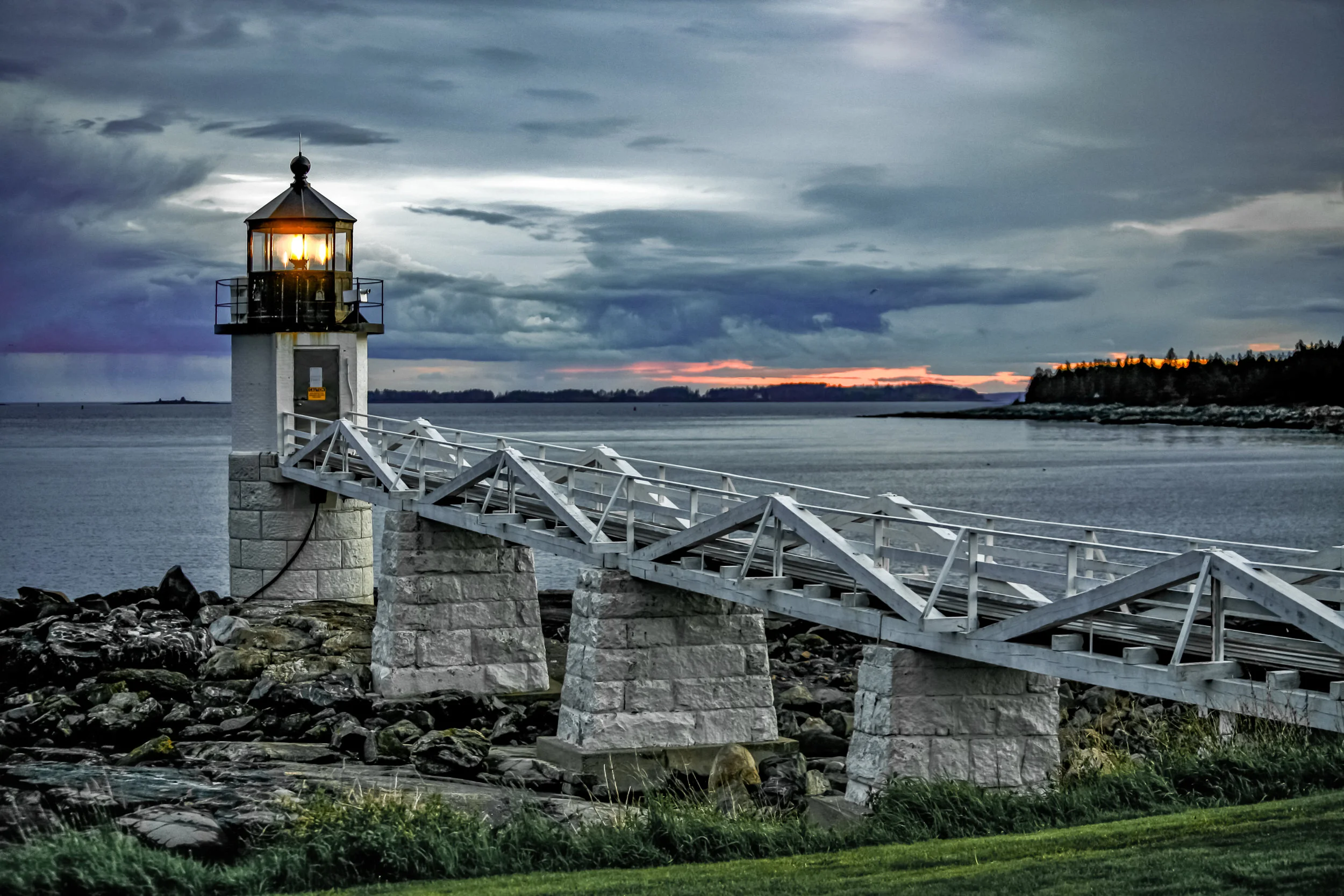 “Marshall Point Lighthouse” print by photographer Sarah Cail