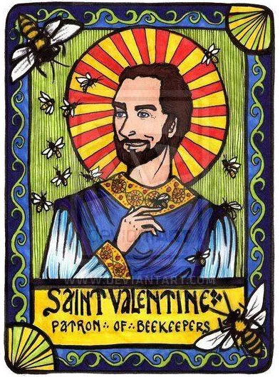 Saint Valentine - Patron of Beekeepers