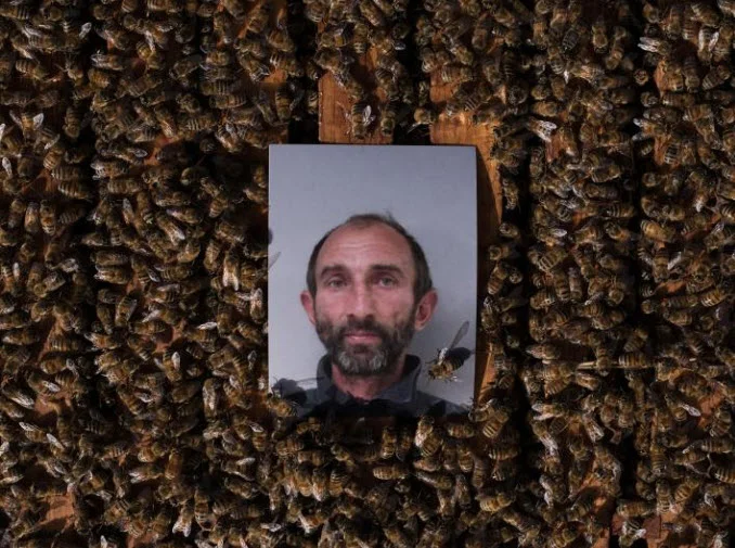 Accused of stealing hundreds of beehives throughout the Central Valley over several years, Pavel Tveretinov and an alleged accomplice, Vitaliy Yeroshenko, were arrested in 2017. Their preliminary trials are scheduled for this summer. PHOTOGRAPH BY LUCAS FOGLIA, NATIONAL GEOGRAPHIC