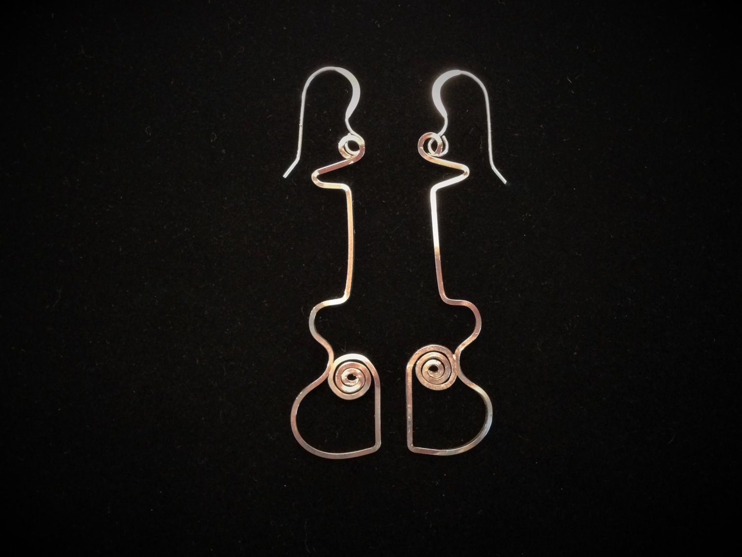 Acoustic Guitar Earrings