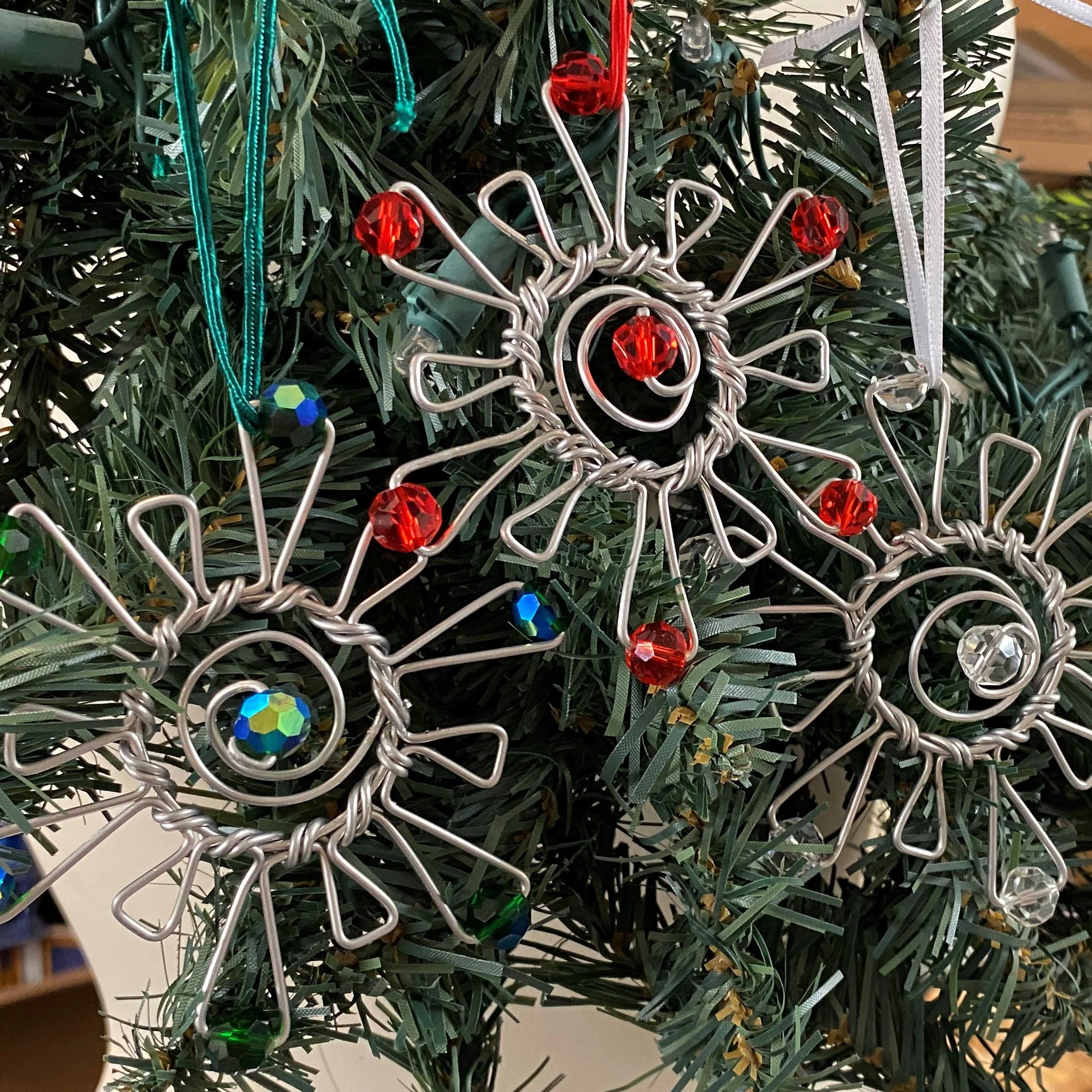 Crystal Star Ornaments