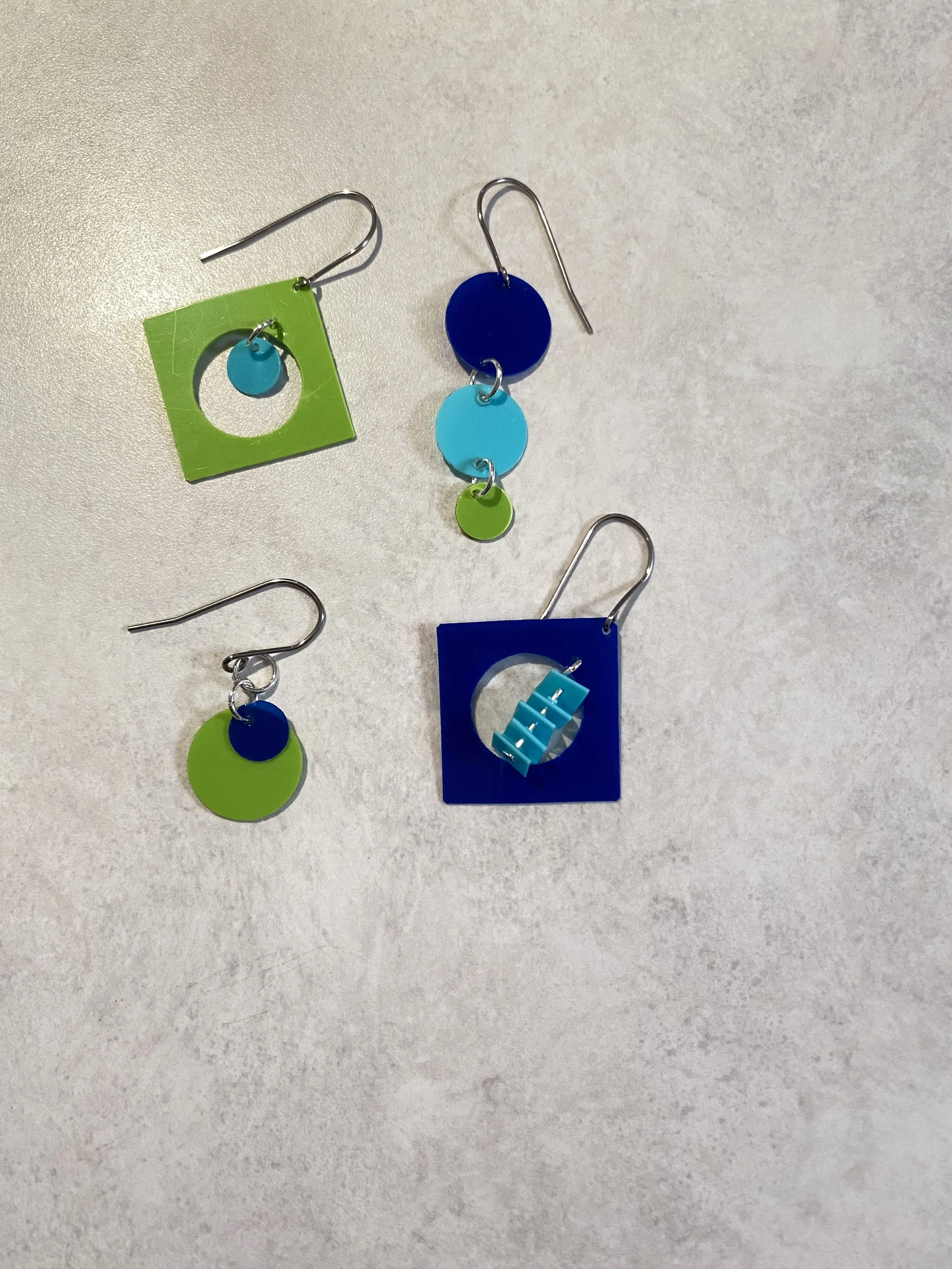 Recycled Plastic Earrings