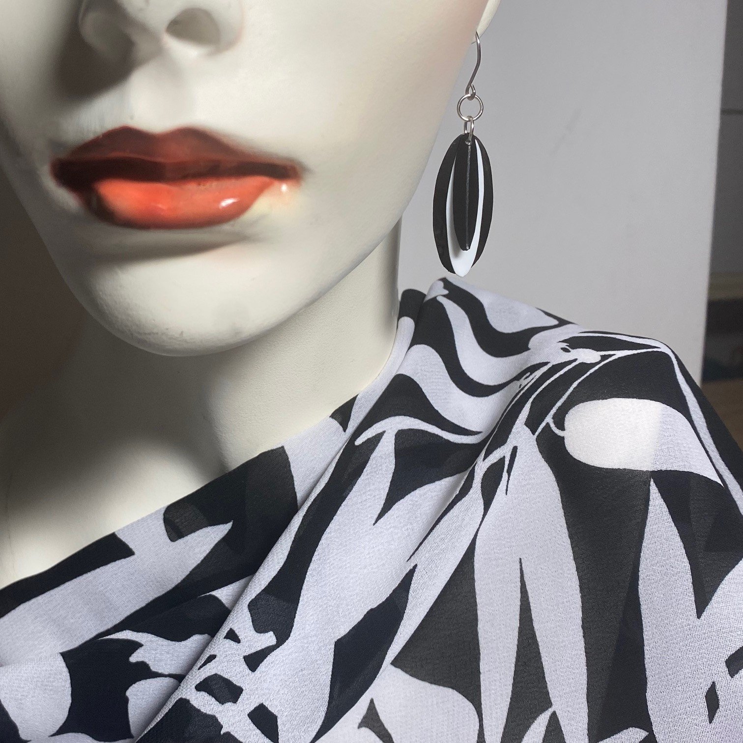 Recycled Plastic Earrings