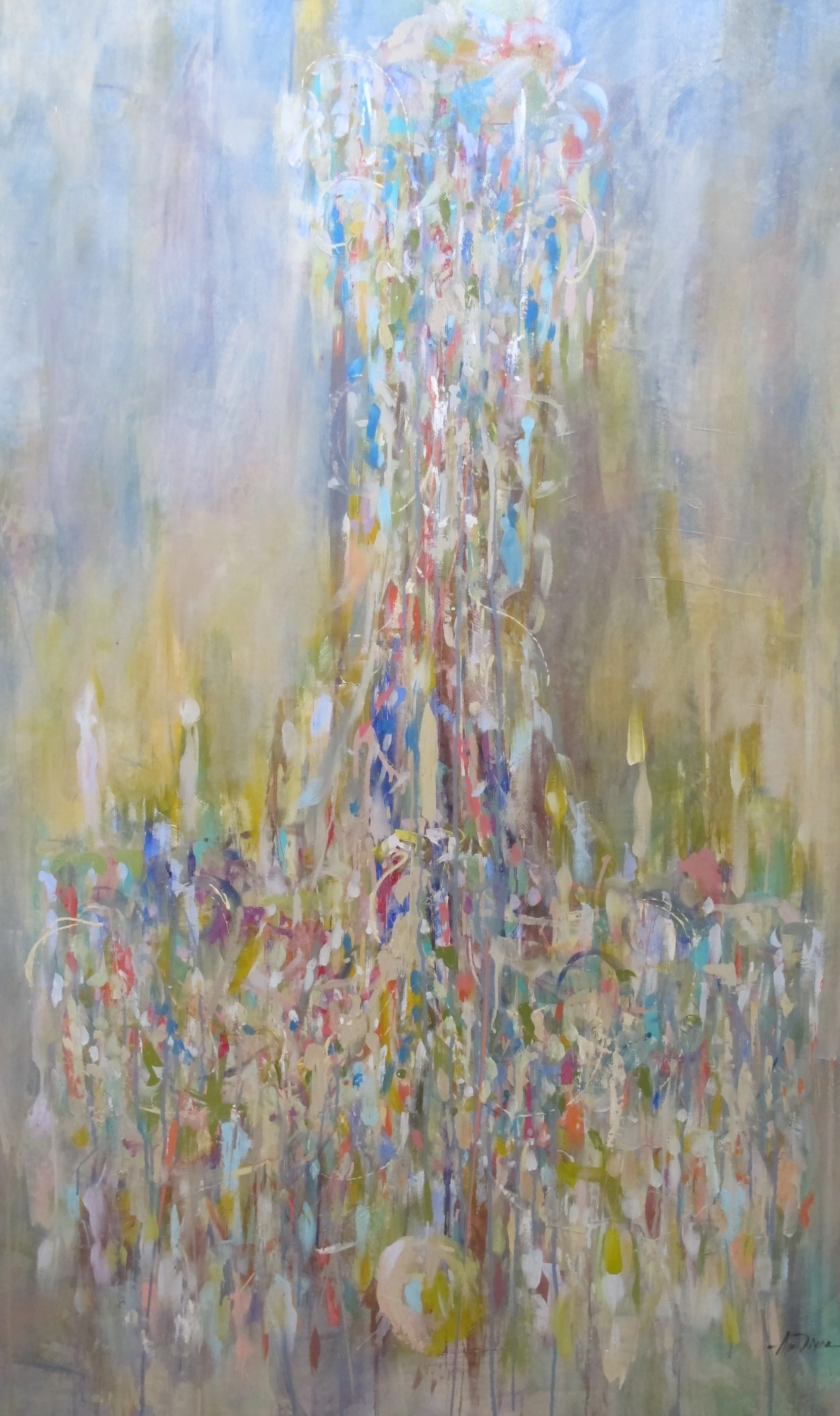 Lyrical 63” X 44”