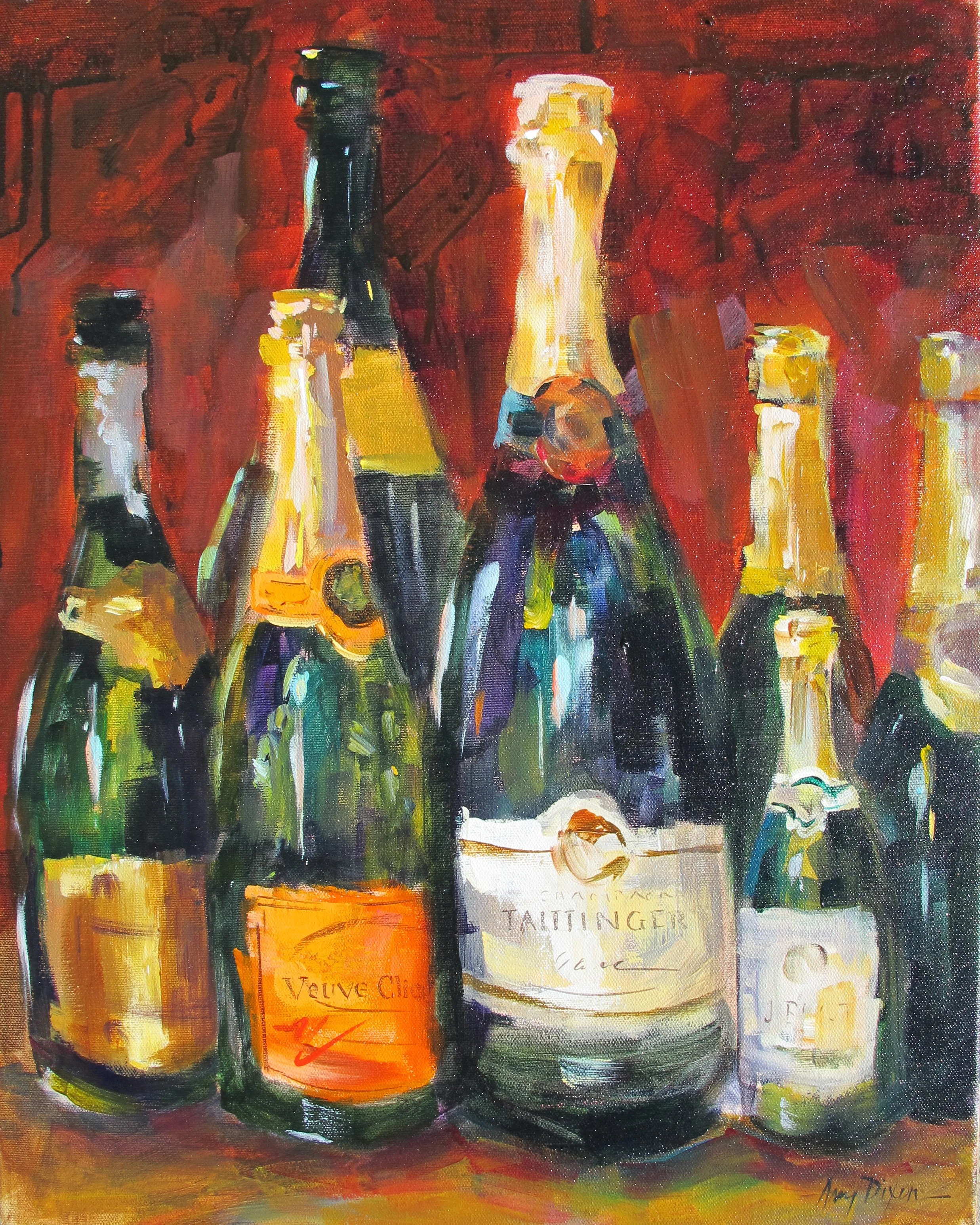 Simply Champagne 16” X 20” SOLD