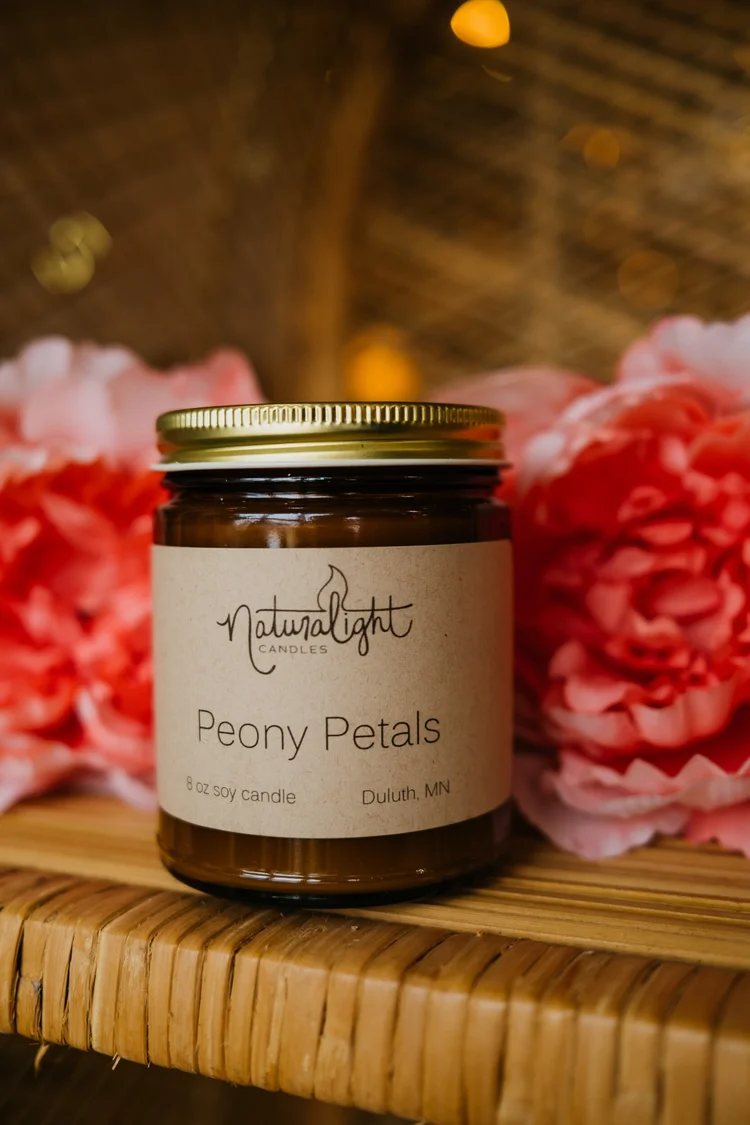 Peony candle deals