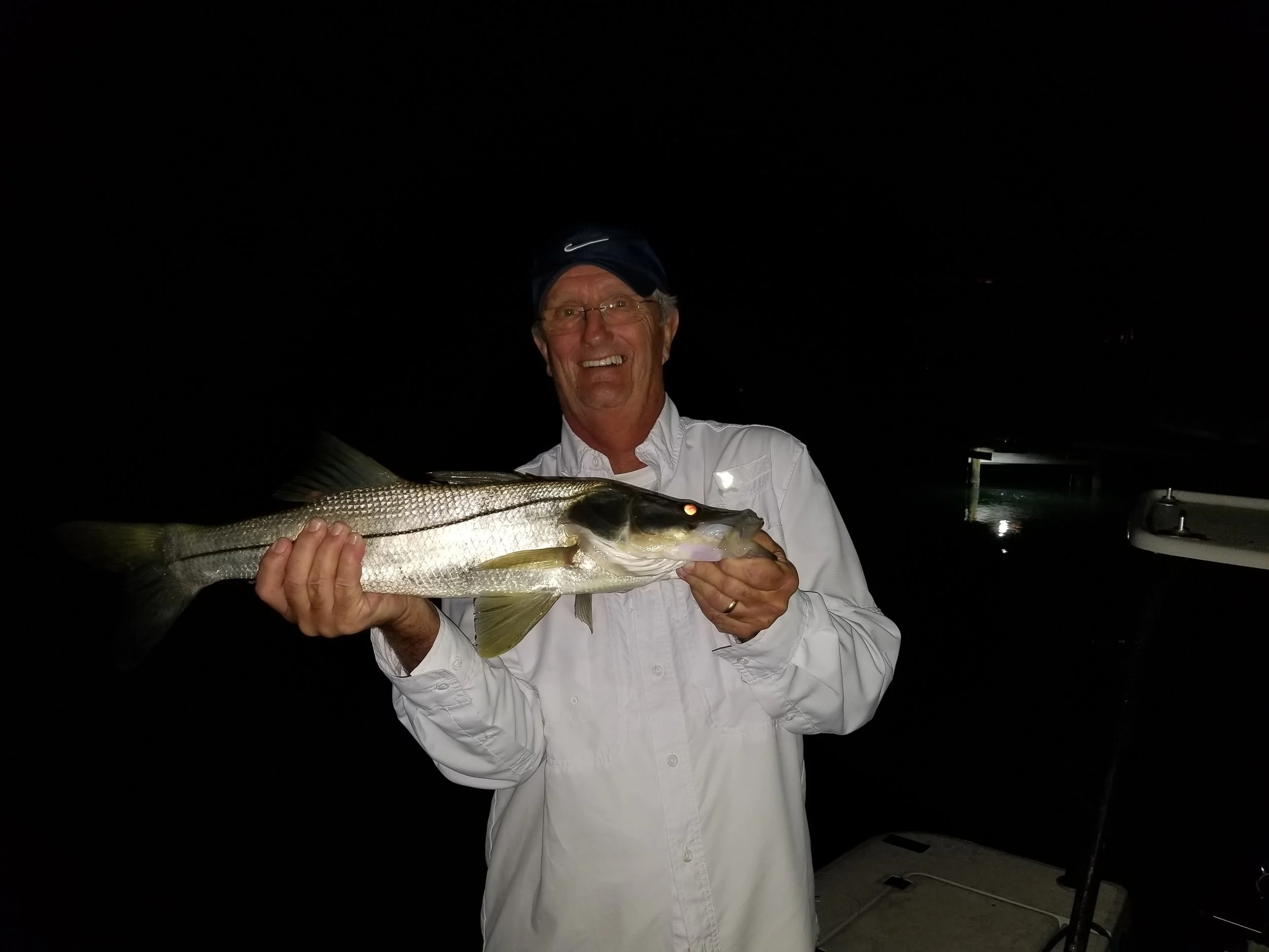 Great night of snook flyfishing!