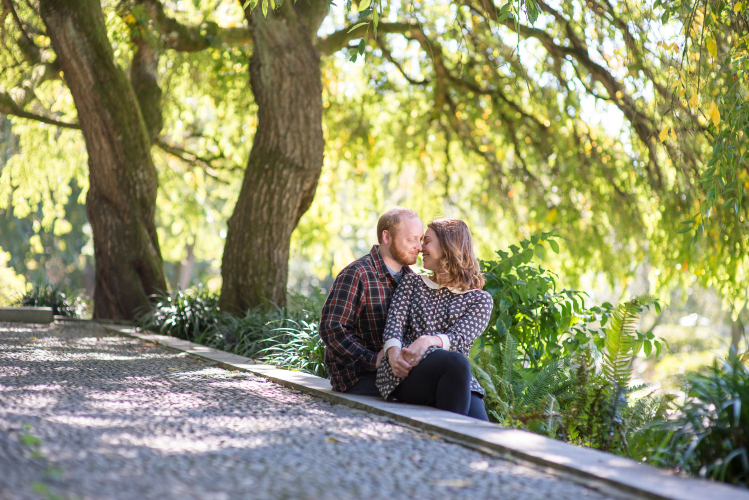 Seattle Volunteer Park Engagement Photography