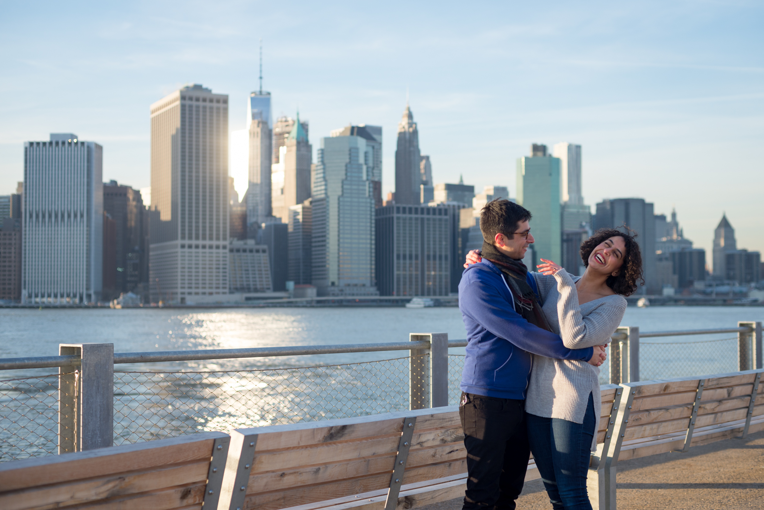 Brooklyn Bridge Park engagement session