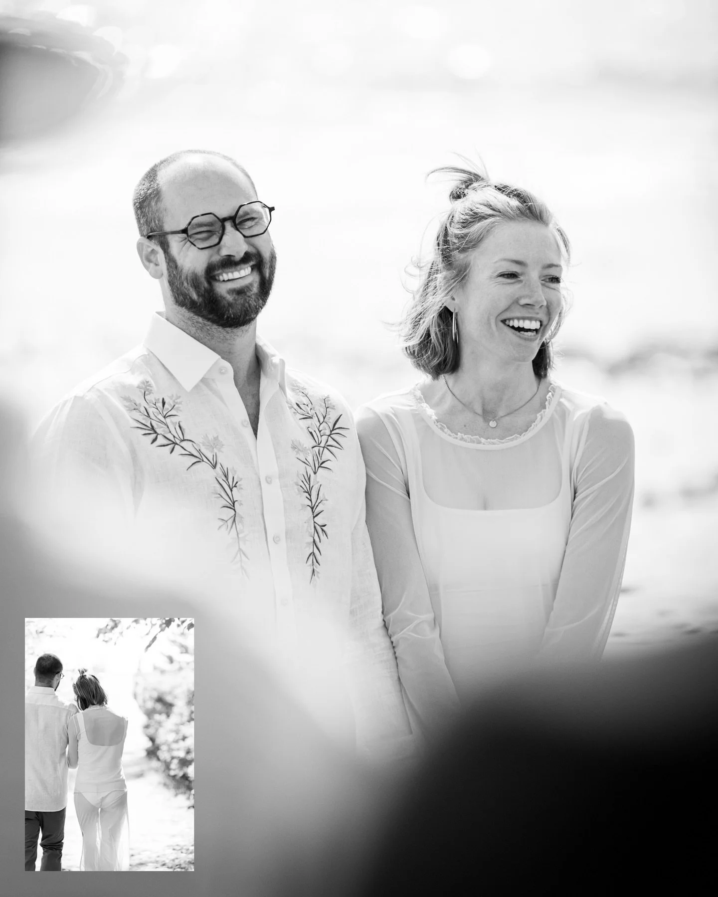 More of this in 2026 please 🌊🍾

Married in swimsuits, bare feet in the sand, surrounded by their nearest and dearest on beach blankets smiling ear to ear. A group dip in the ocean and bubbly all around to celebrate&hellip;

#lindsaymurphyphotograph